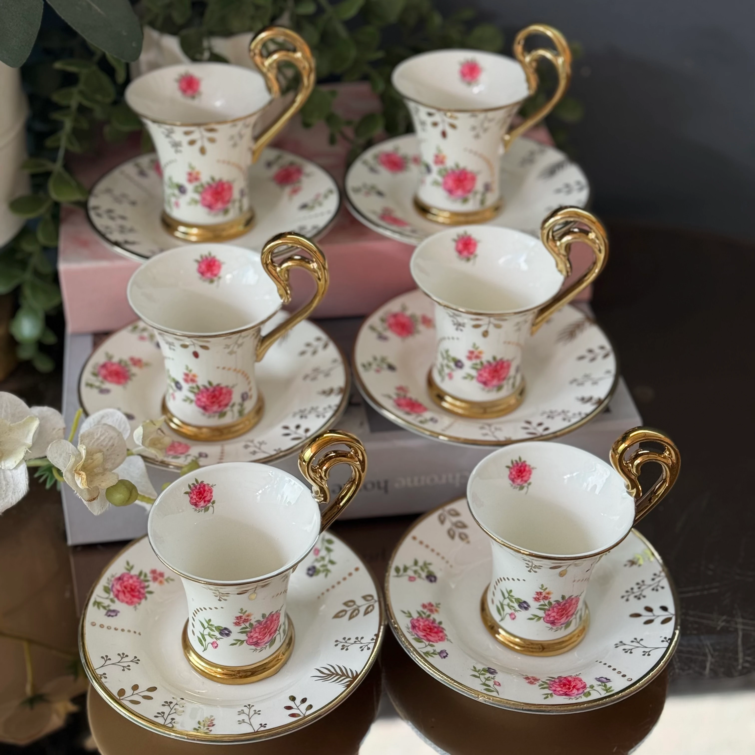 Vintage Tasarım Fincan Takımı