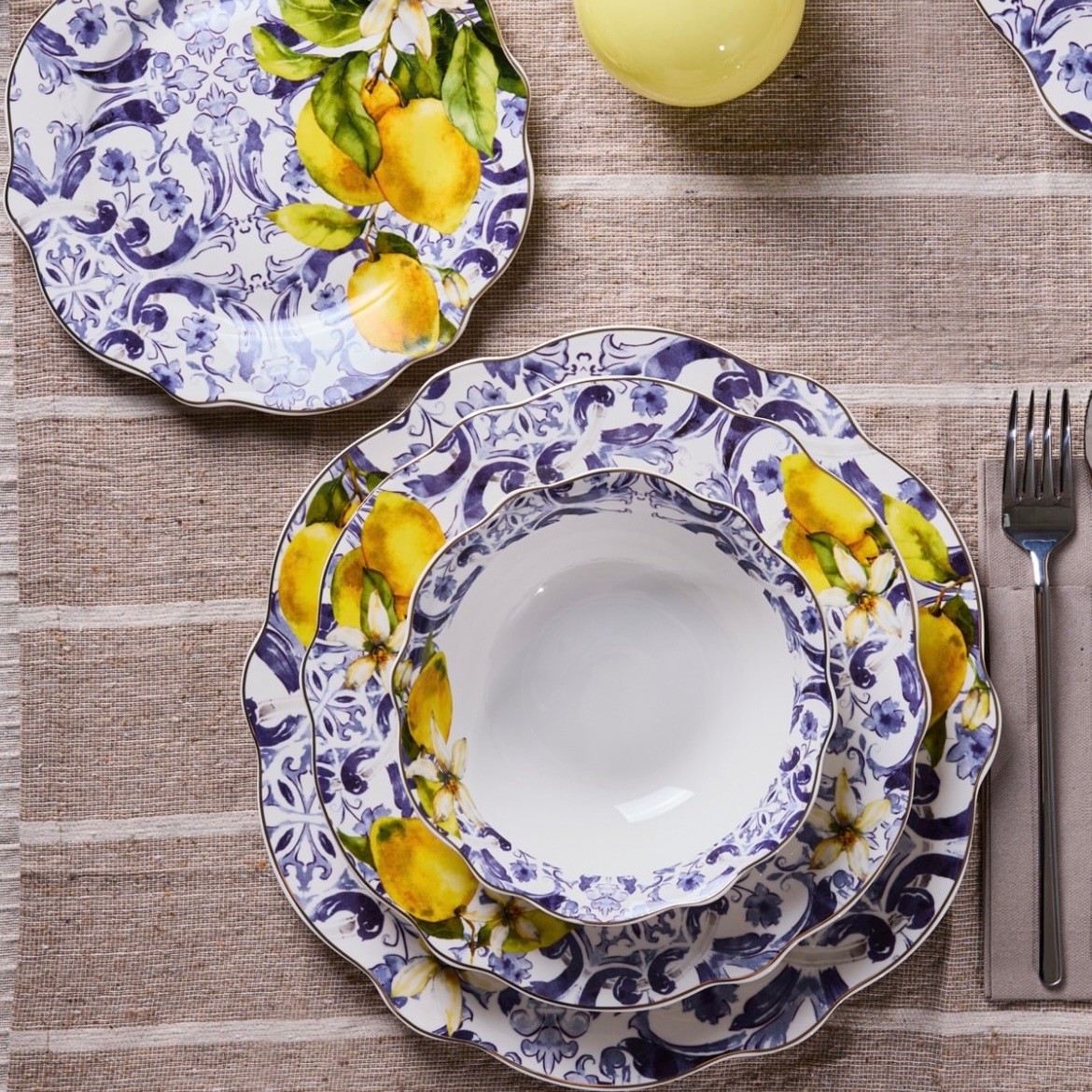 Limon Tasarım Yemek Takımı