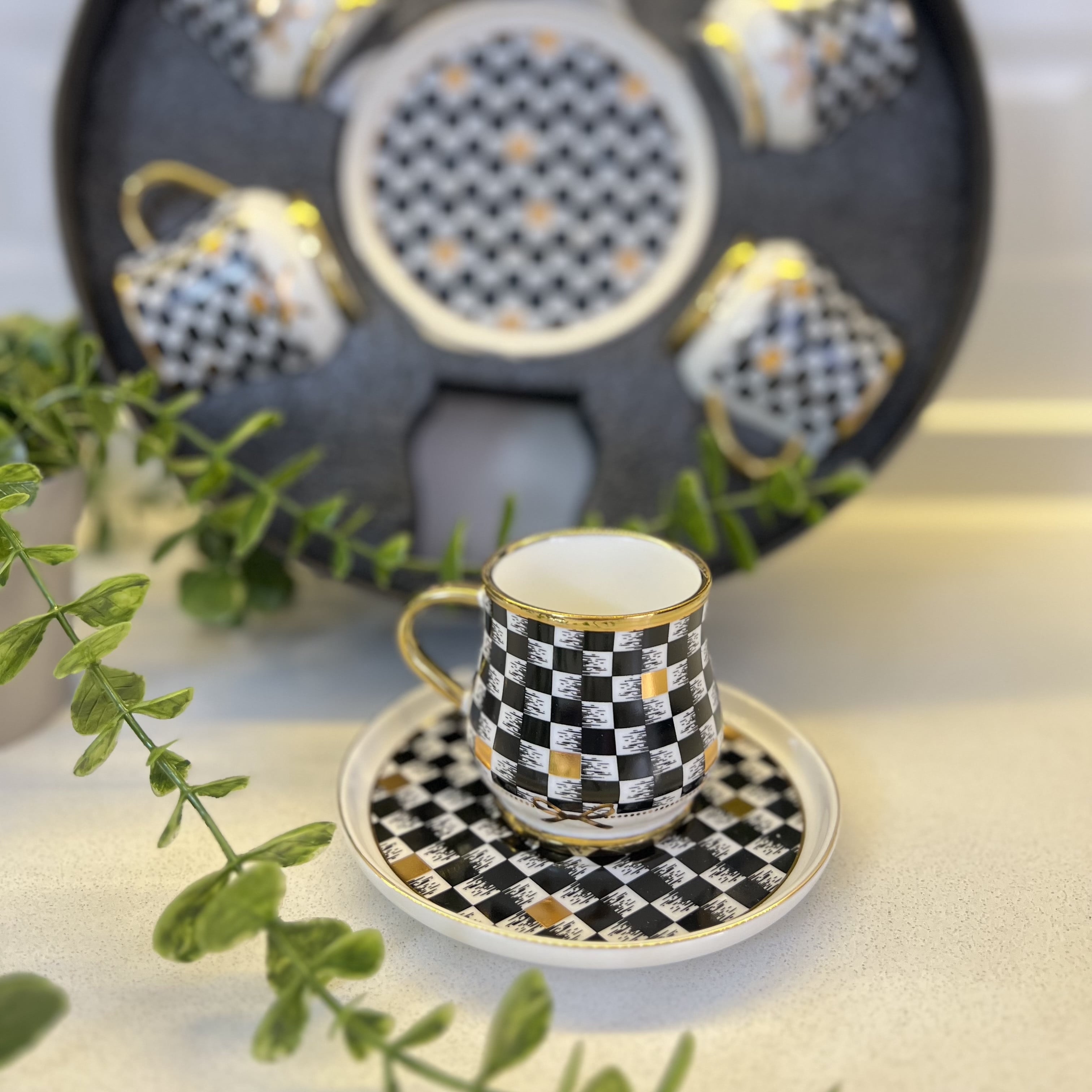 Dama Fincan Takımı