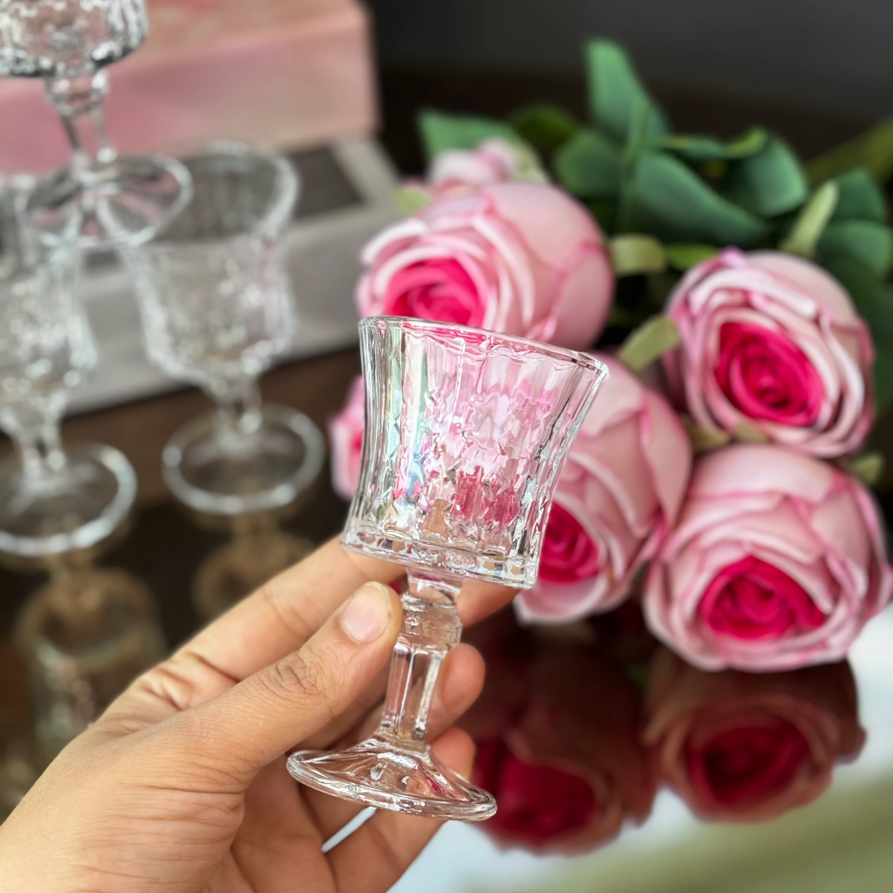 Kahve Yanı Cam Bardak