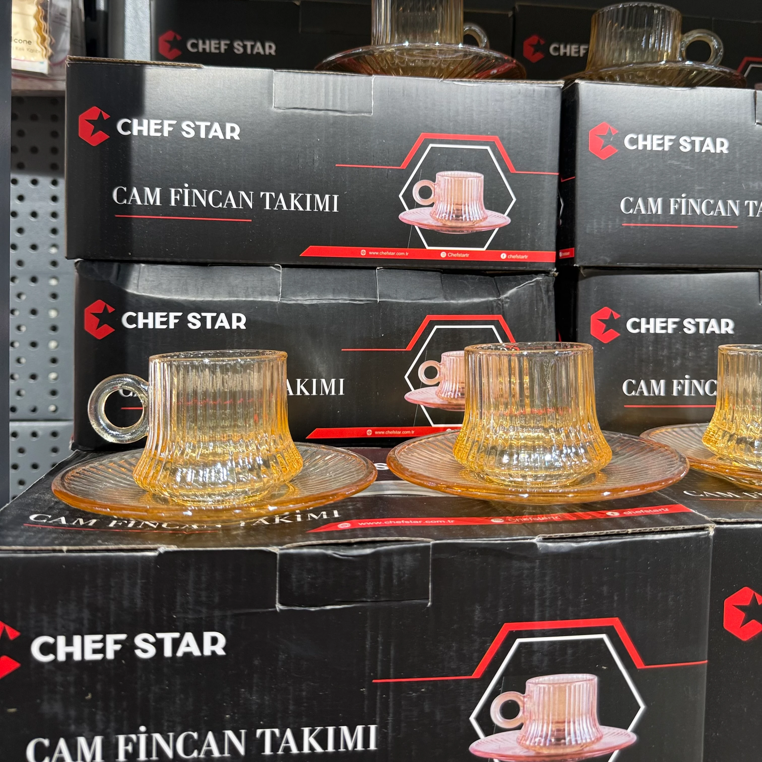 cam türk kahvesi seti