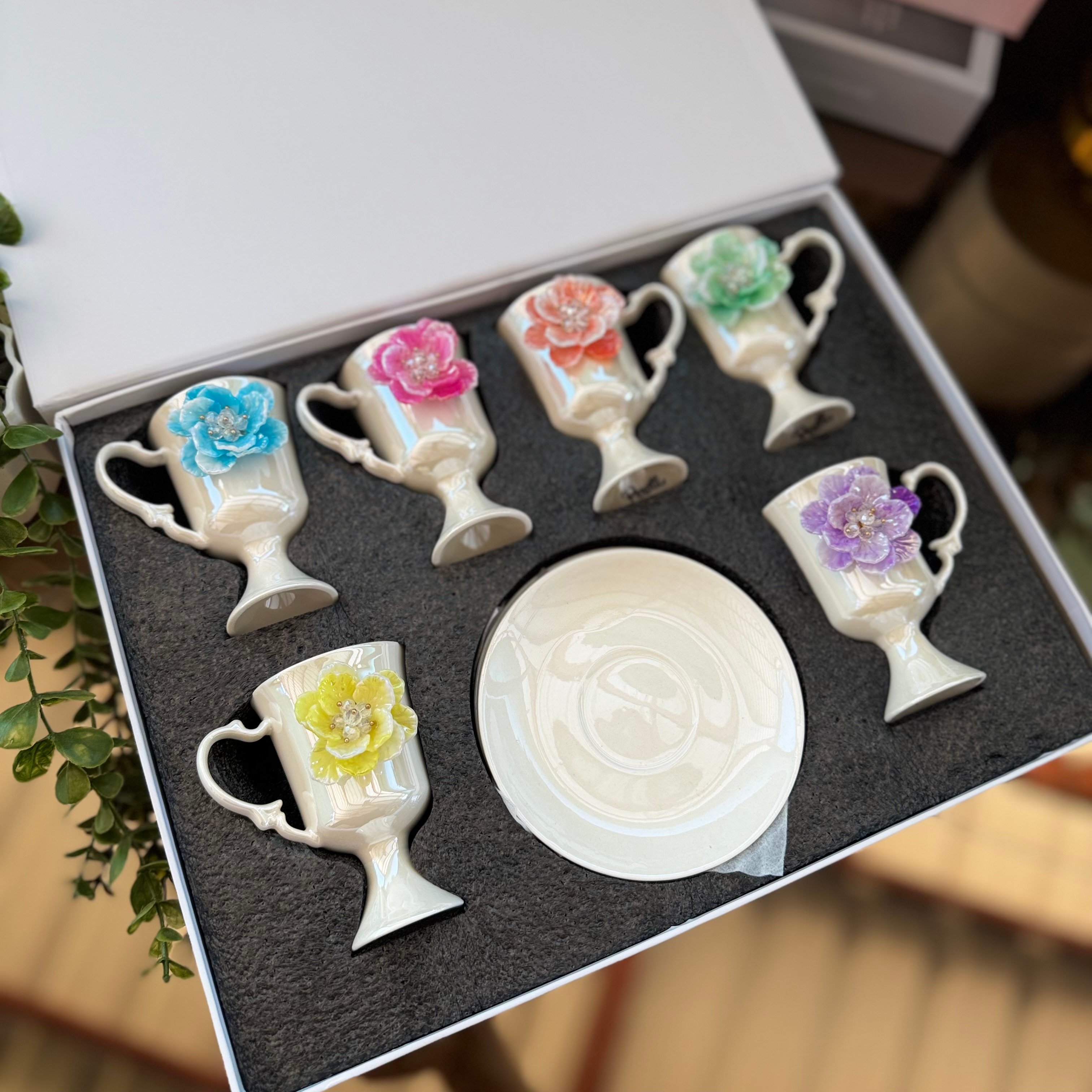 Soft Güller Fincan Takımı