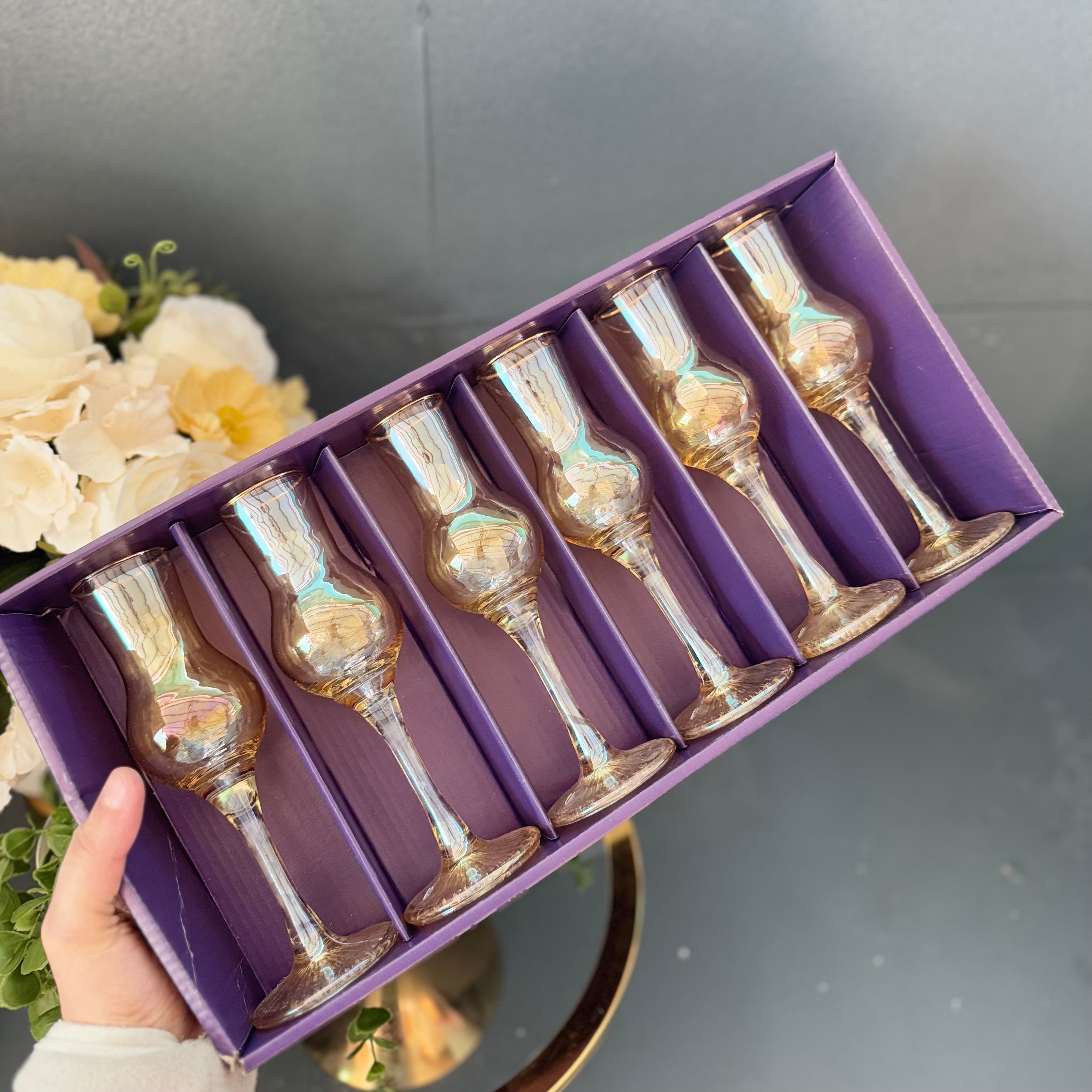 Gold Grappa Bardak Takımı 