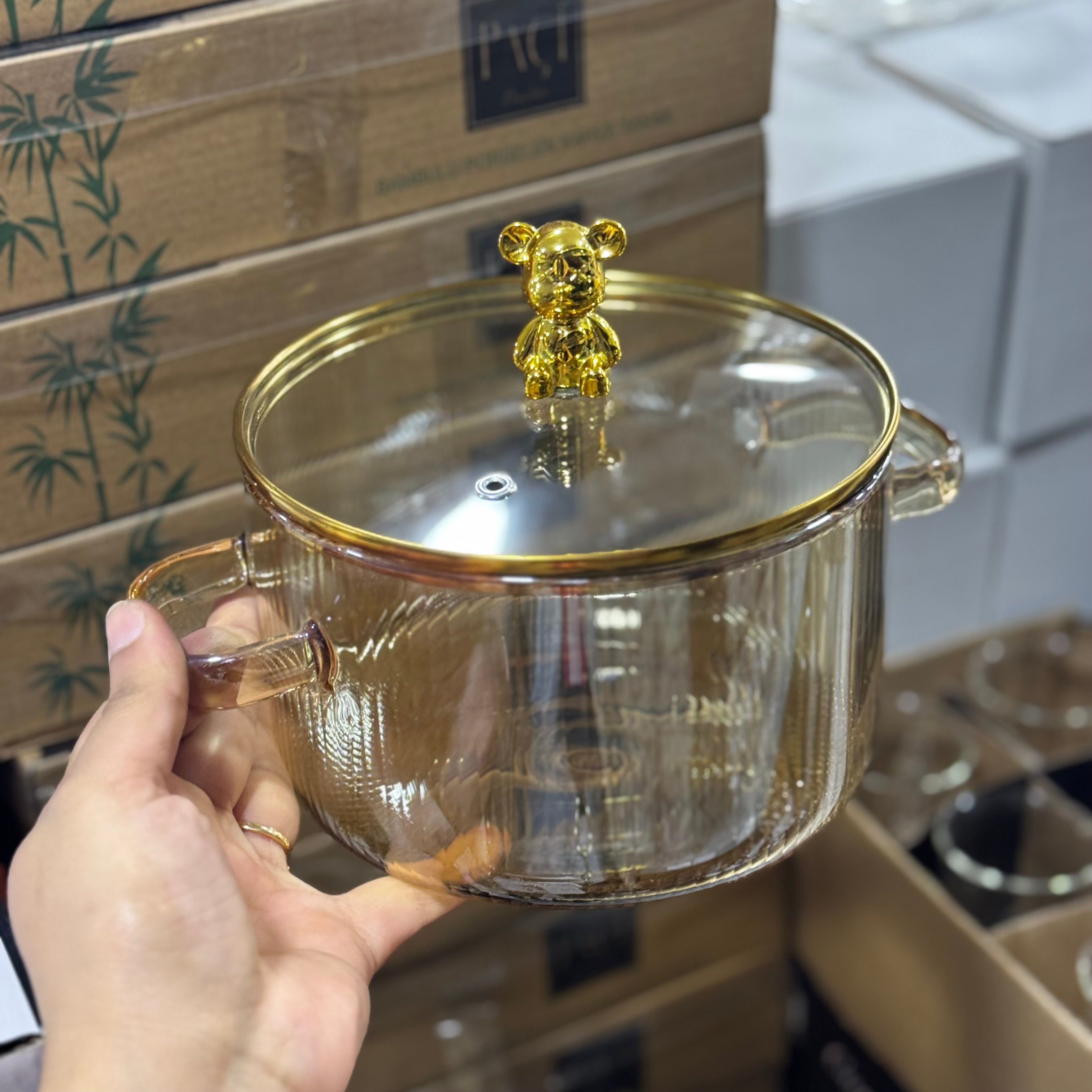 Gold Cam Tencere 