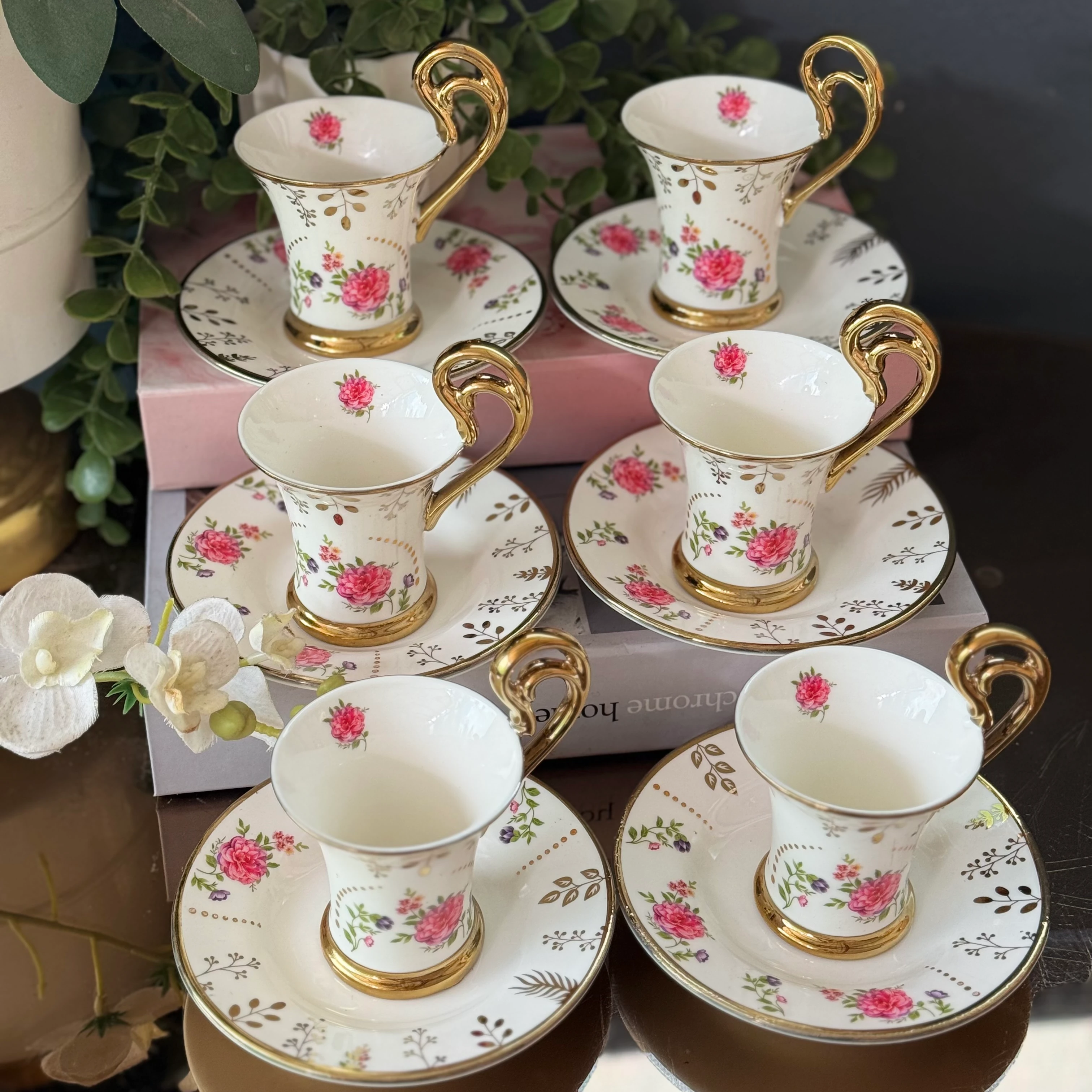 Vintage Tasarım Fincan Takımı