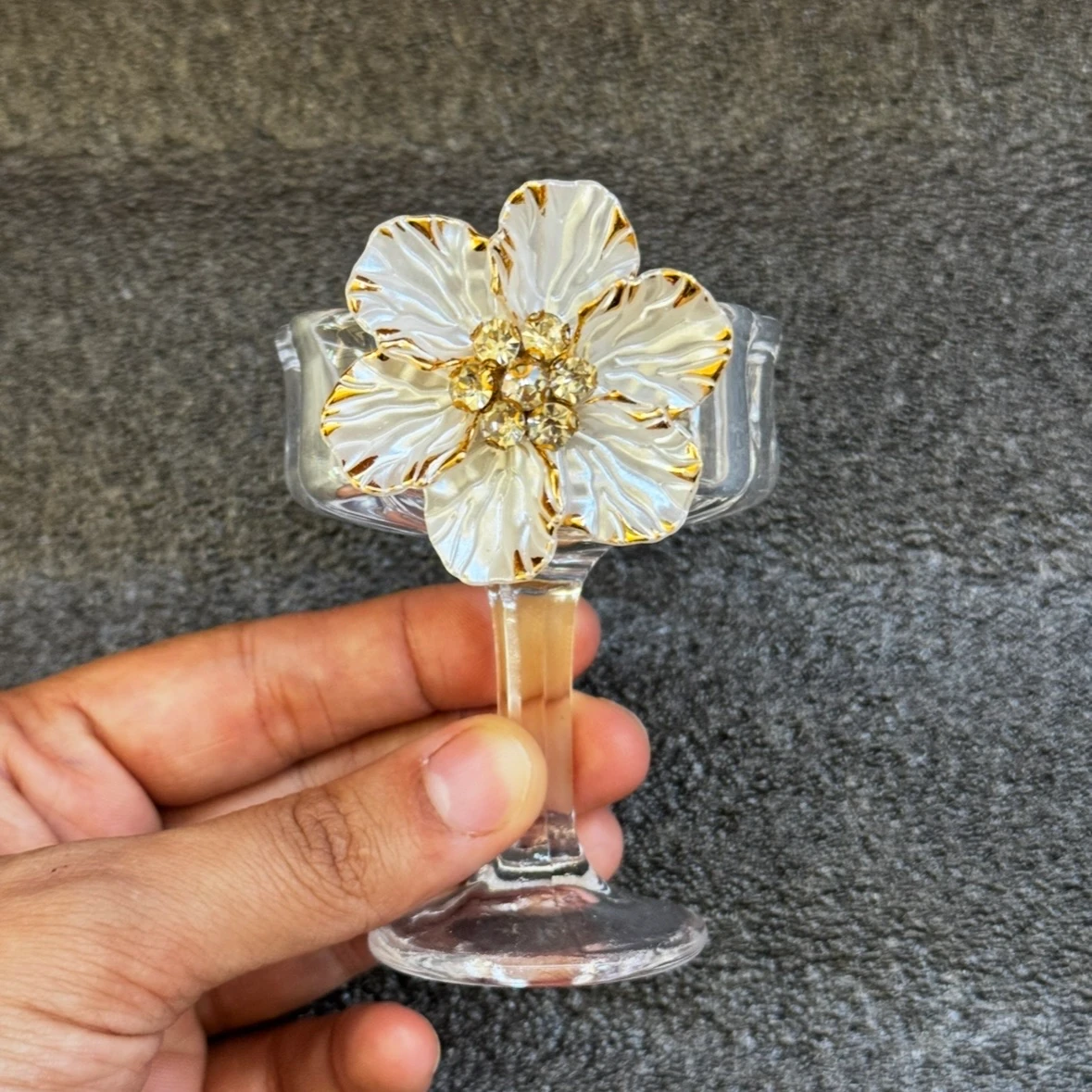 6'Lı Cam Ayaklı Lokumluk 