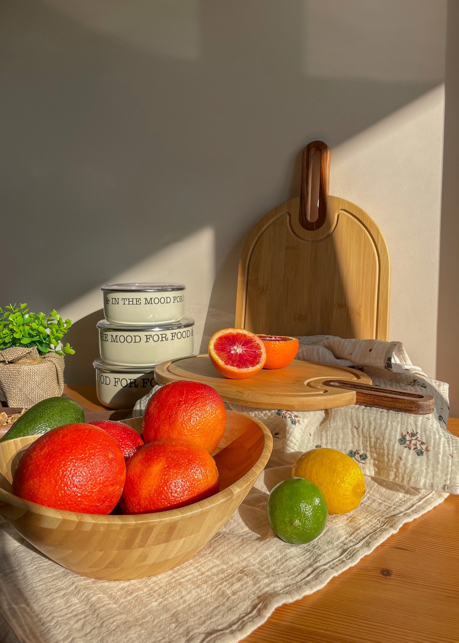 NATURALİS OVAL BAMBU KASE 