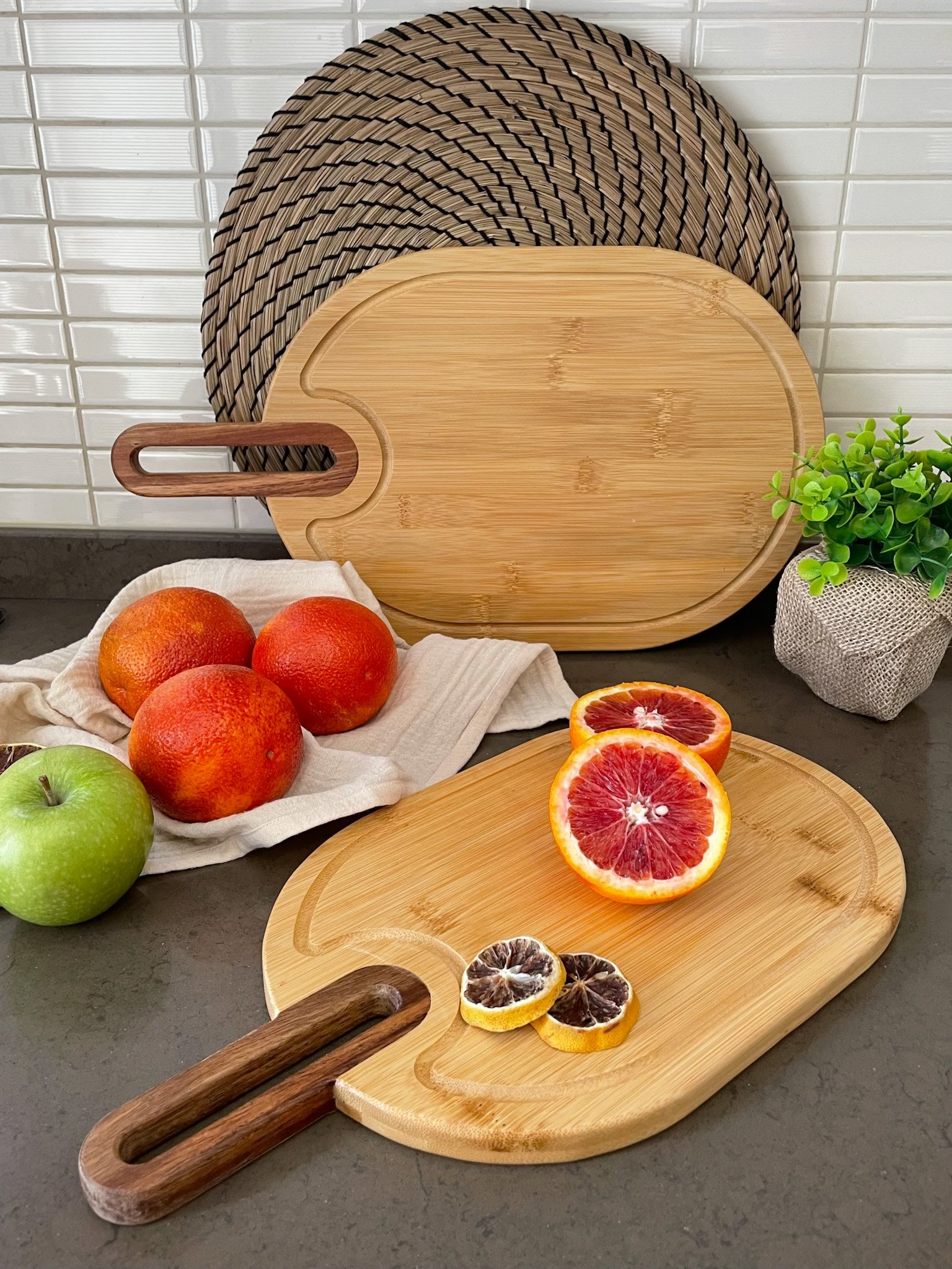 LİGNUM OVAL KESİM PANOSU (2'Lİ SET) 