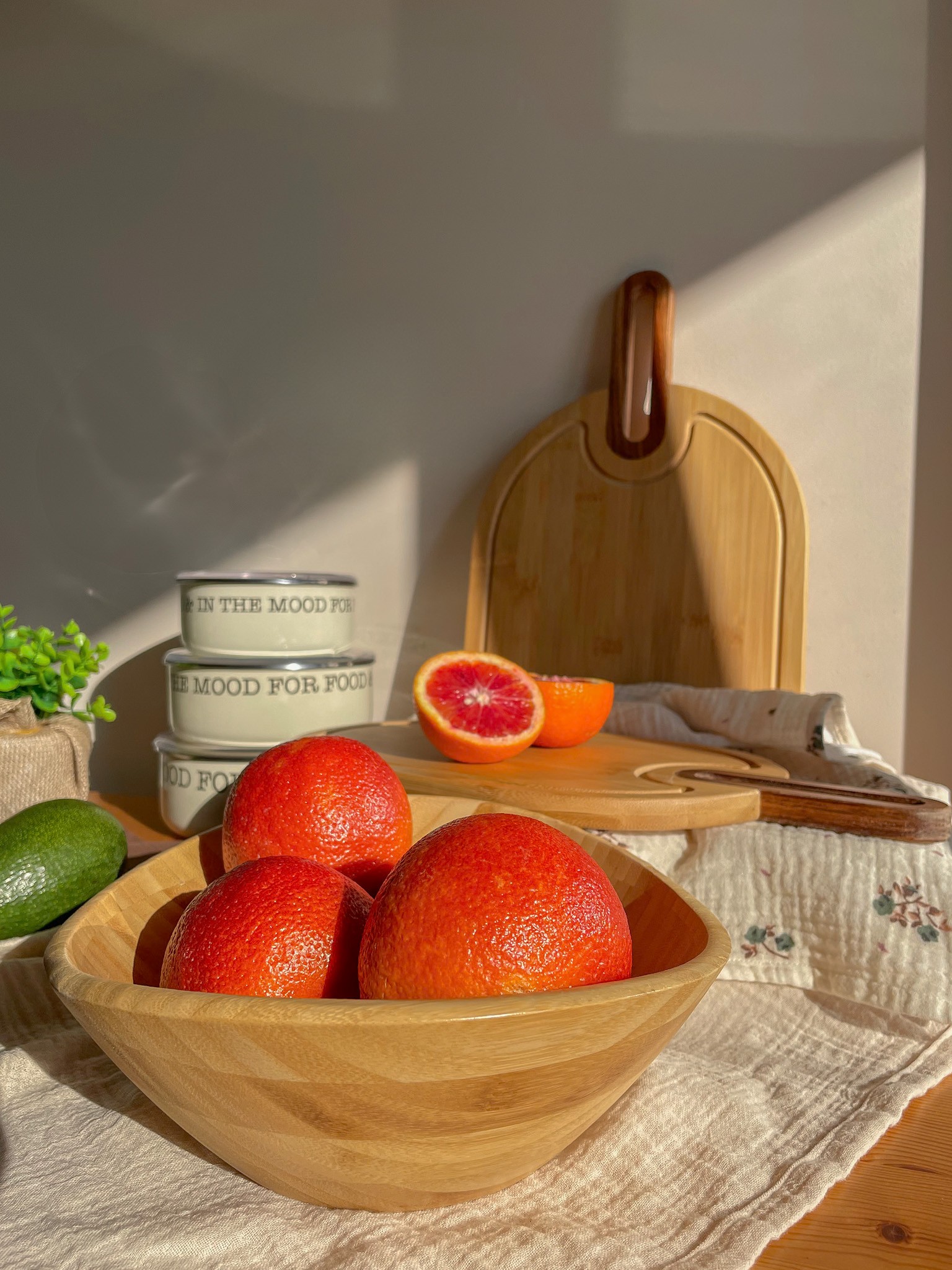 NATURALİS OVAL BAMBU KASE 