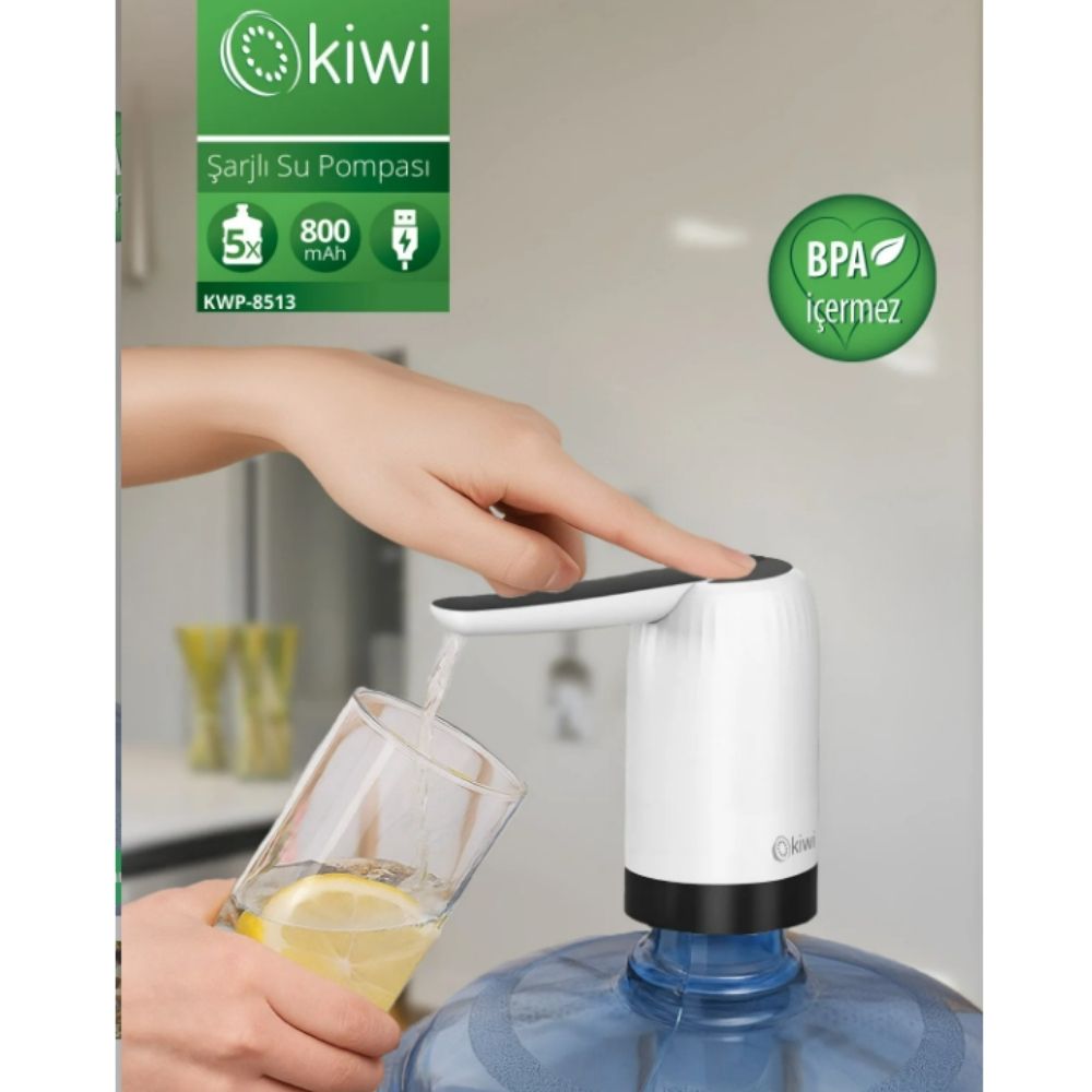 KWP-8513 Şarjlı Damacana Su Pompası