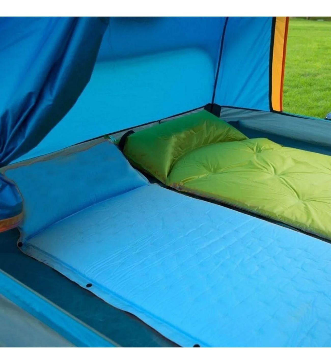 Outward Ultralight Yastıklı Şişme Kamp Matı Mavi