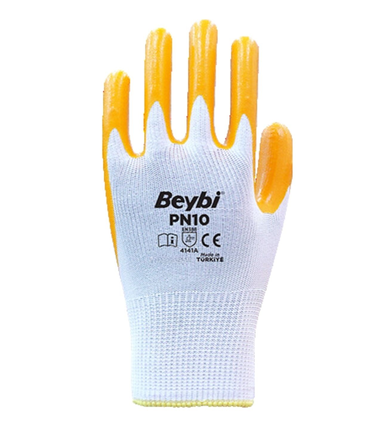 Pn10 No:9 Polyester Astarlı Nitril Eldiven 288 Çift
