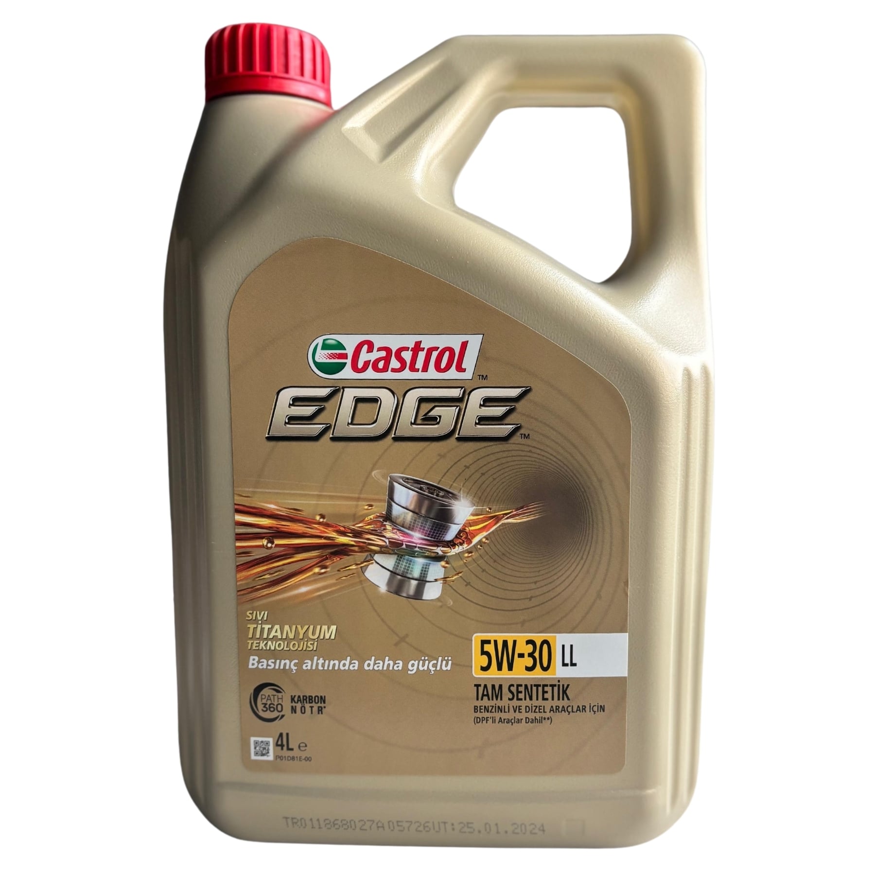 Edge Benzinli-Dizel 5W30 LL 4 Litre 