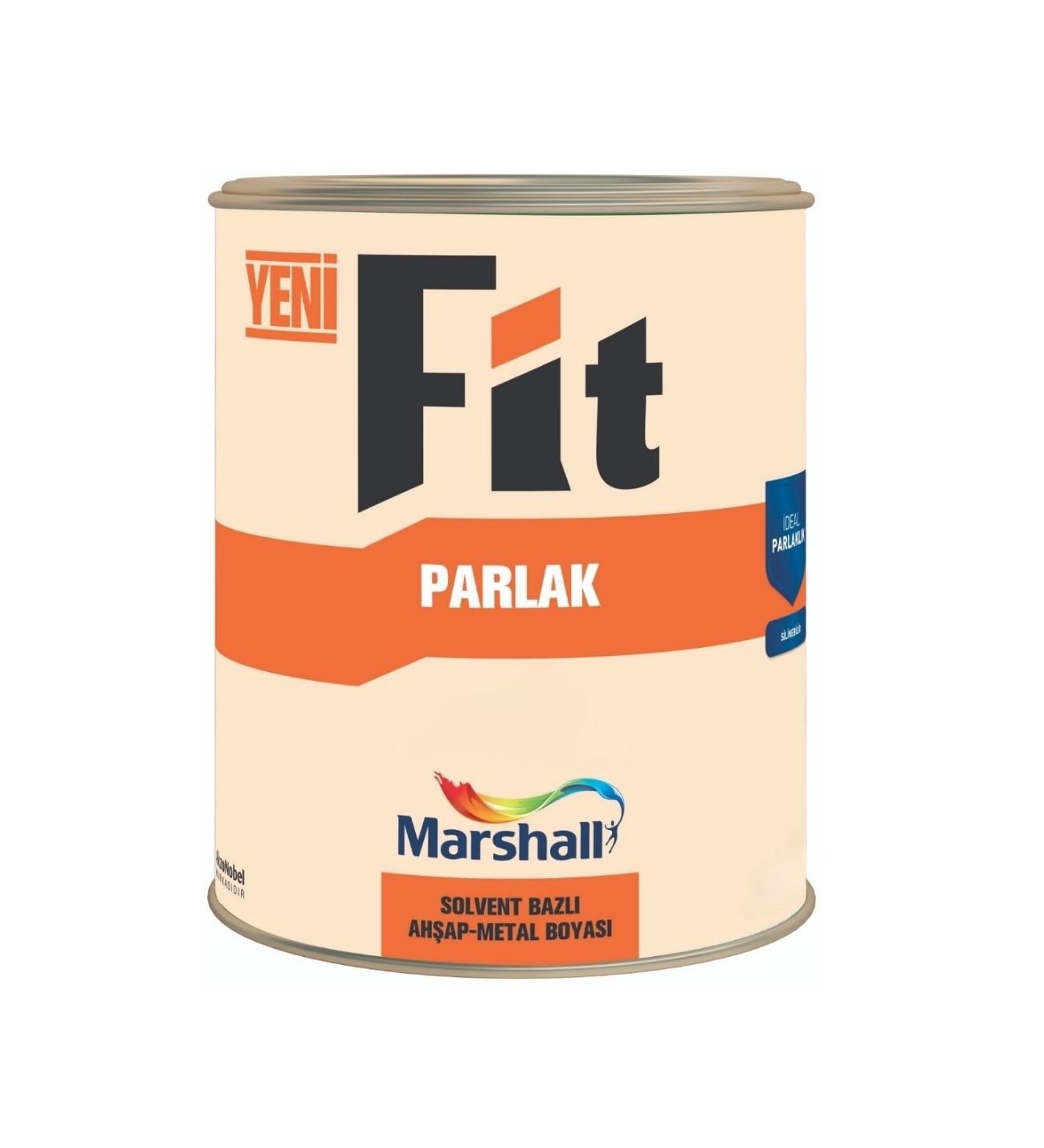 Fit Parlak Ahşap Metal Boyası Beyaz 0,75 L