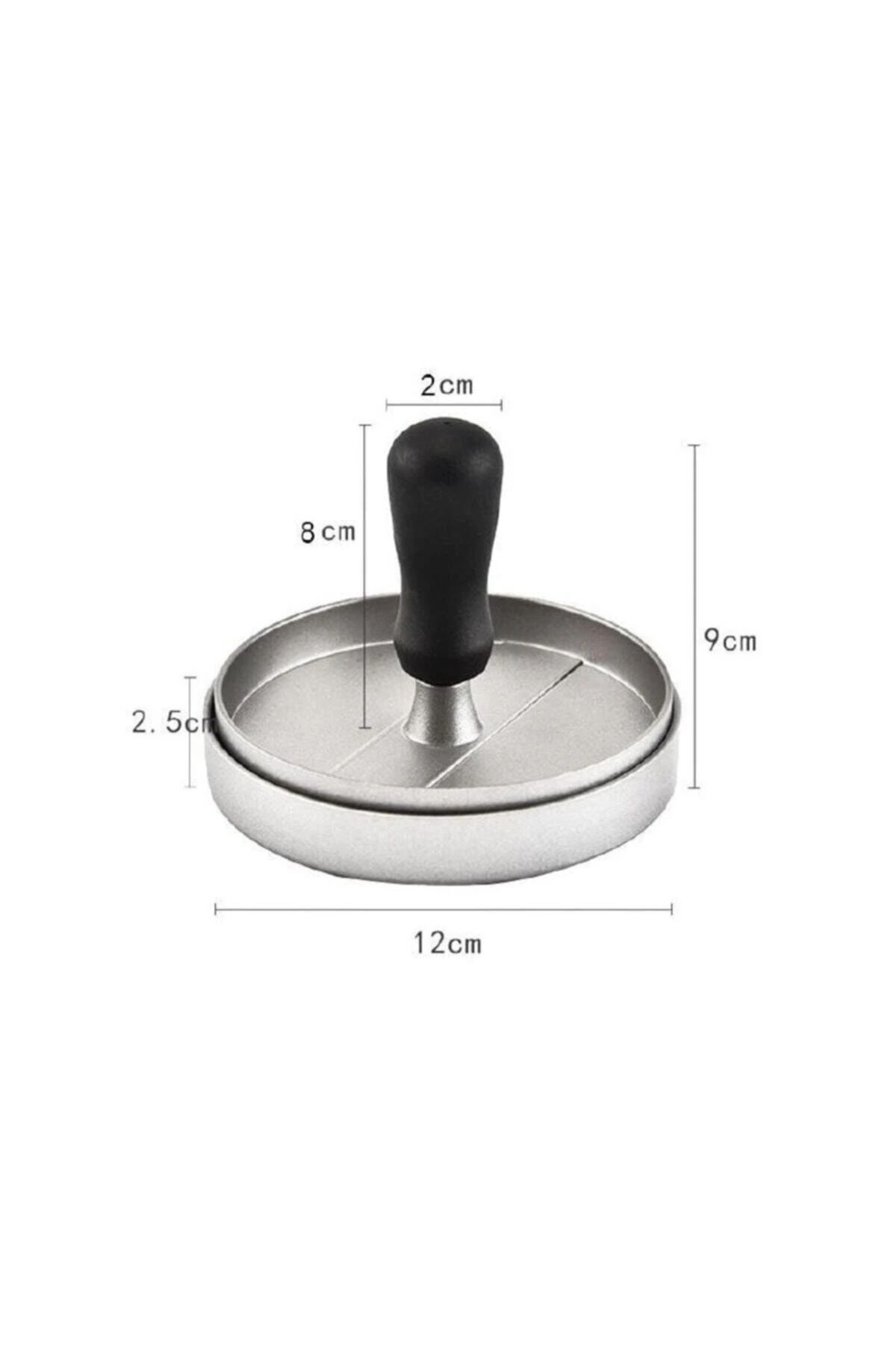 Campout Hamburger Press Alüminyum