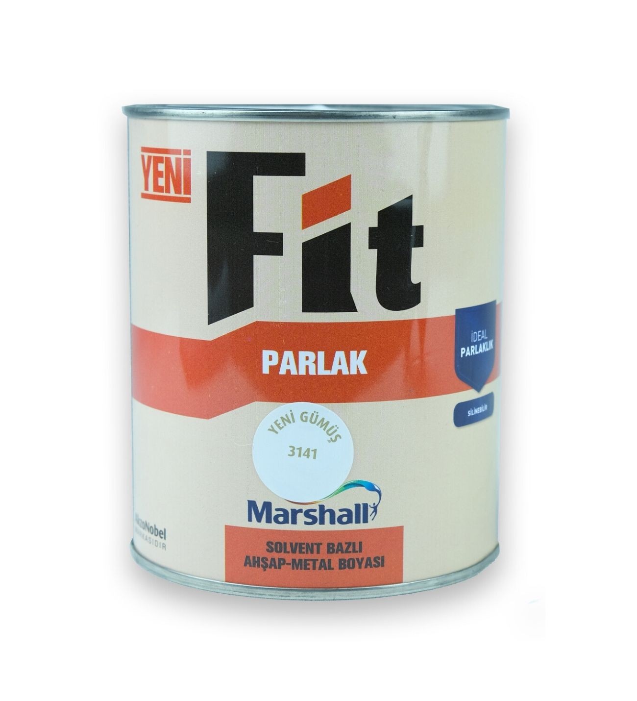 Fit Parlak Ahşap Metal Boyası Y.Gümüş 2,5 L