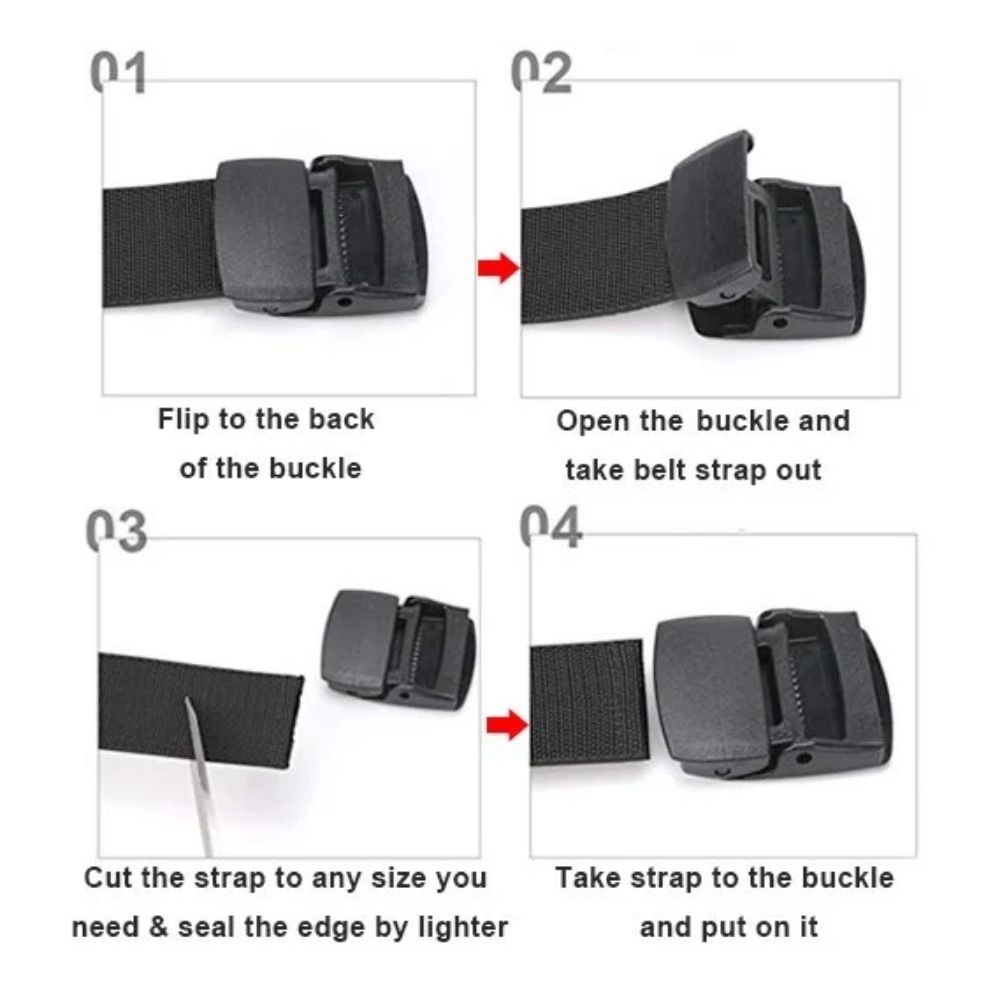 Outdoor Stretch Kemer 4 Cm 115 Cm Haki