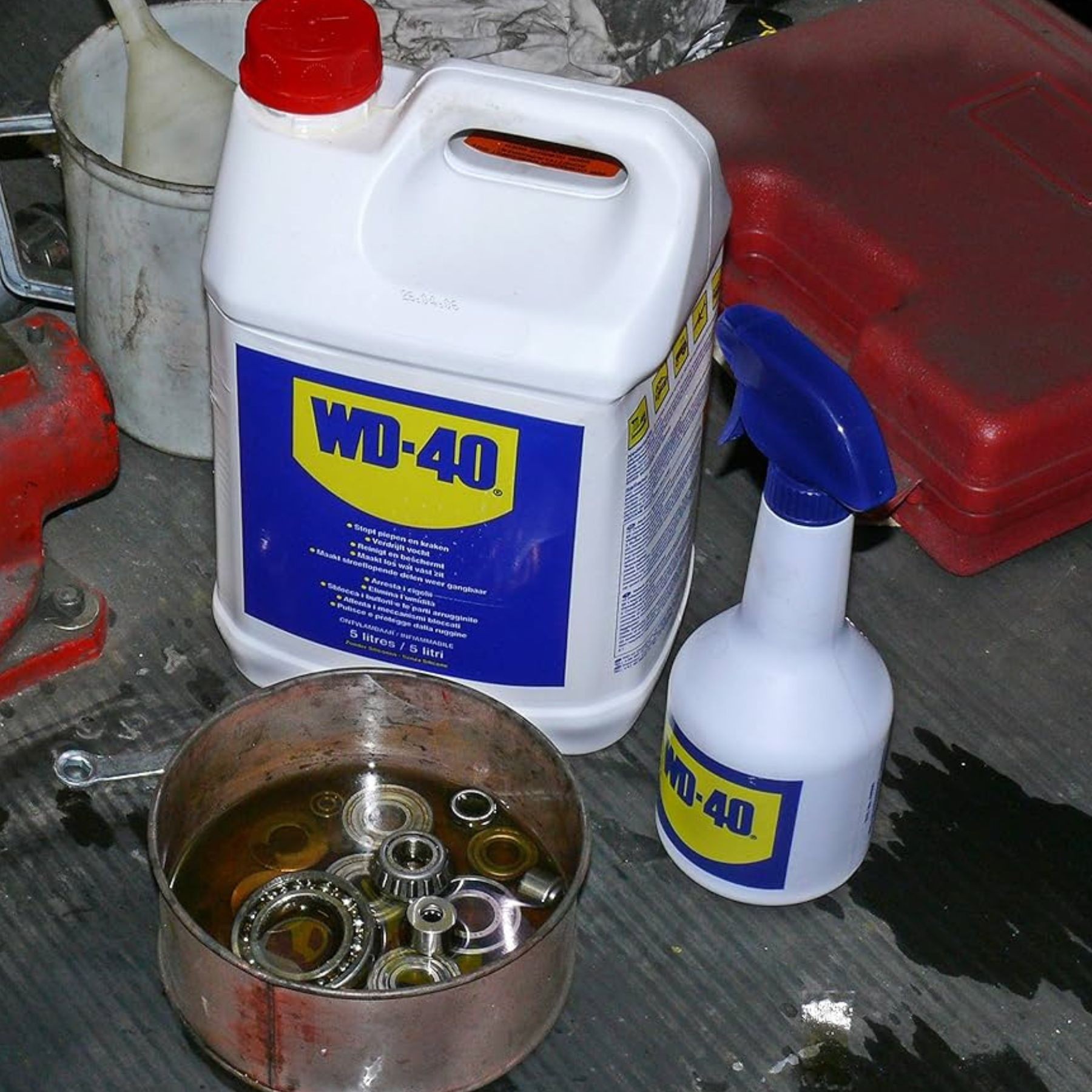 WD-40 Pas Sökücü Bakım Spreyi 5Lt