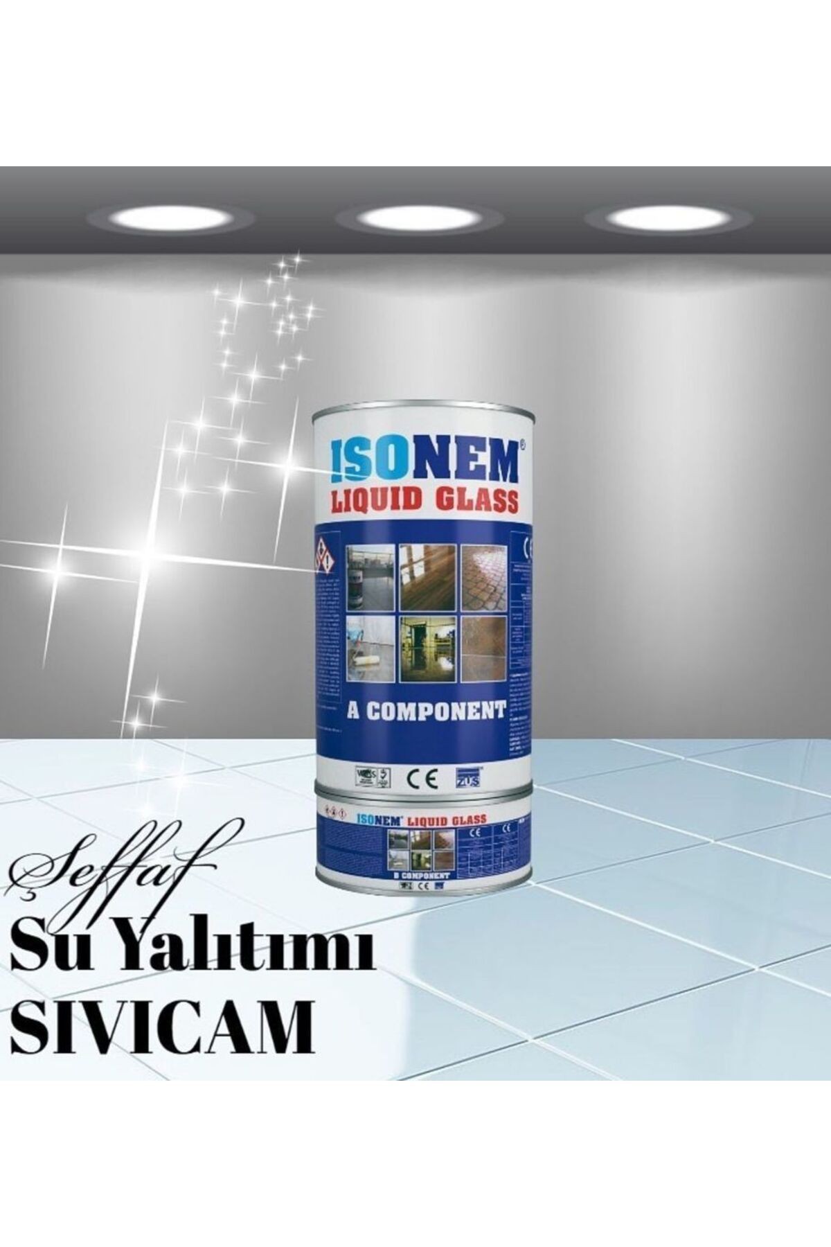 Liquid Glass Şeffaf Yalıtım Boyası 4 Kg