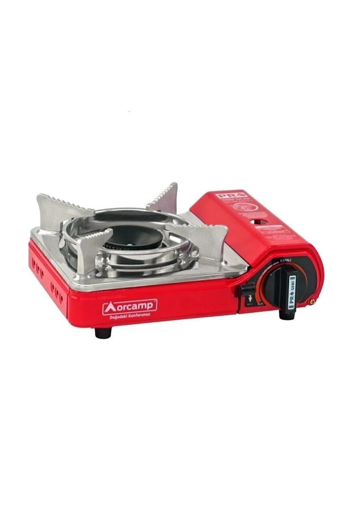 Tekli Portatif Ocak Mini Kırmızı Ck-506