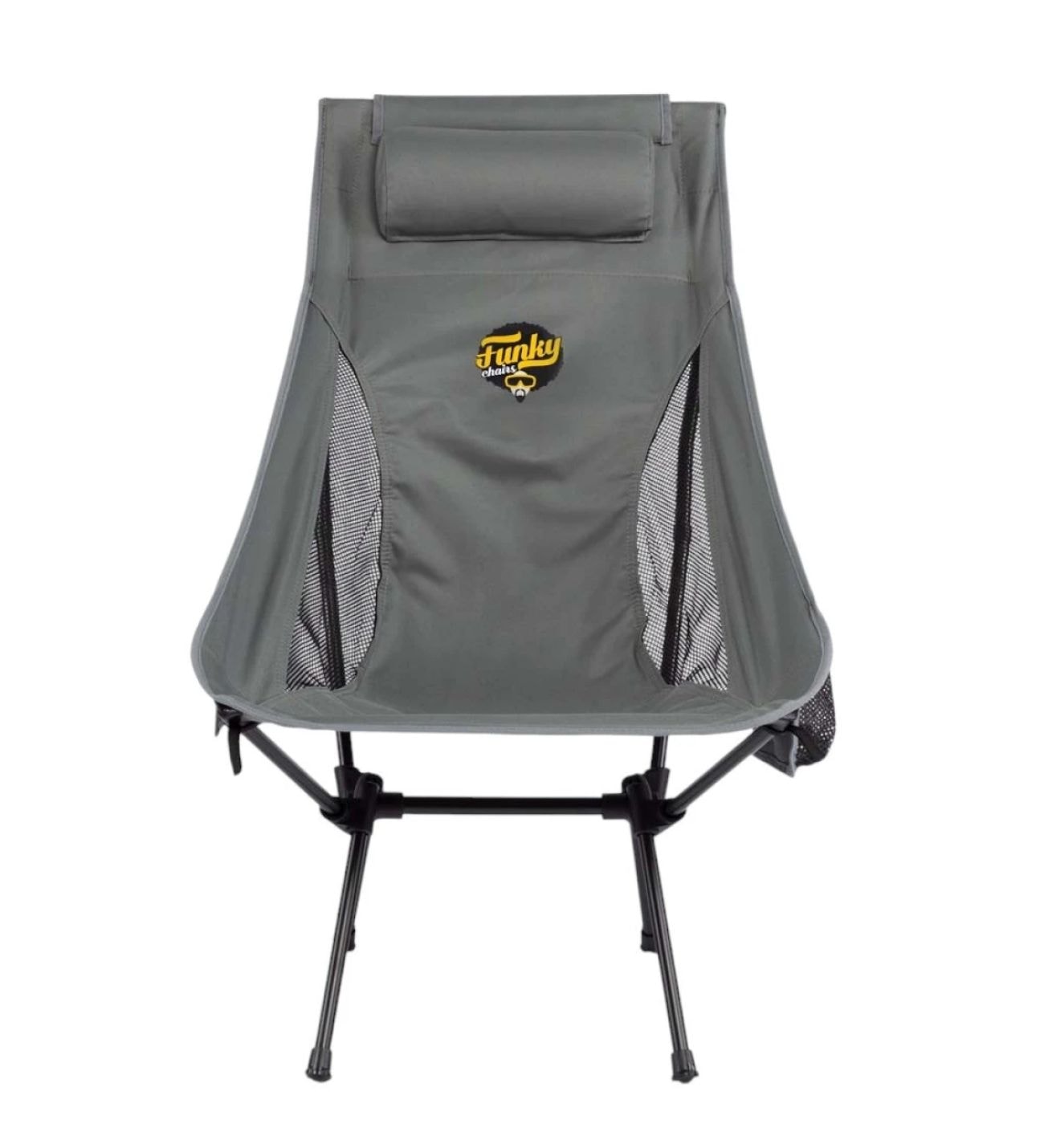 Funky Chairs Sky Ultralight Katlanabilir Kamp Sandalyesi - Gri Renk