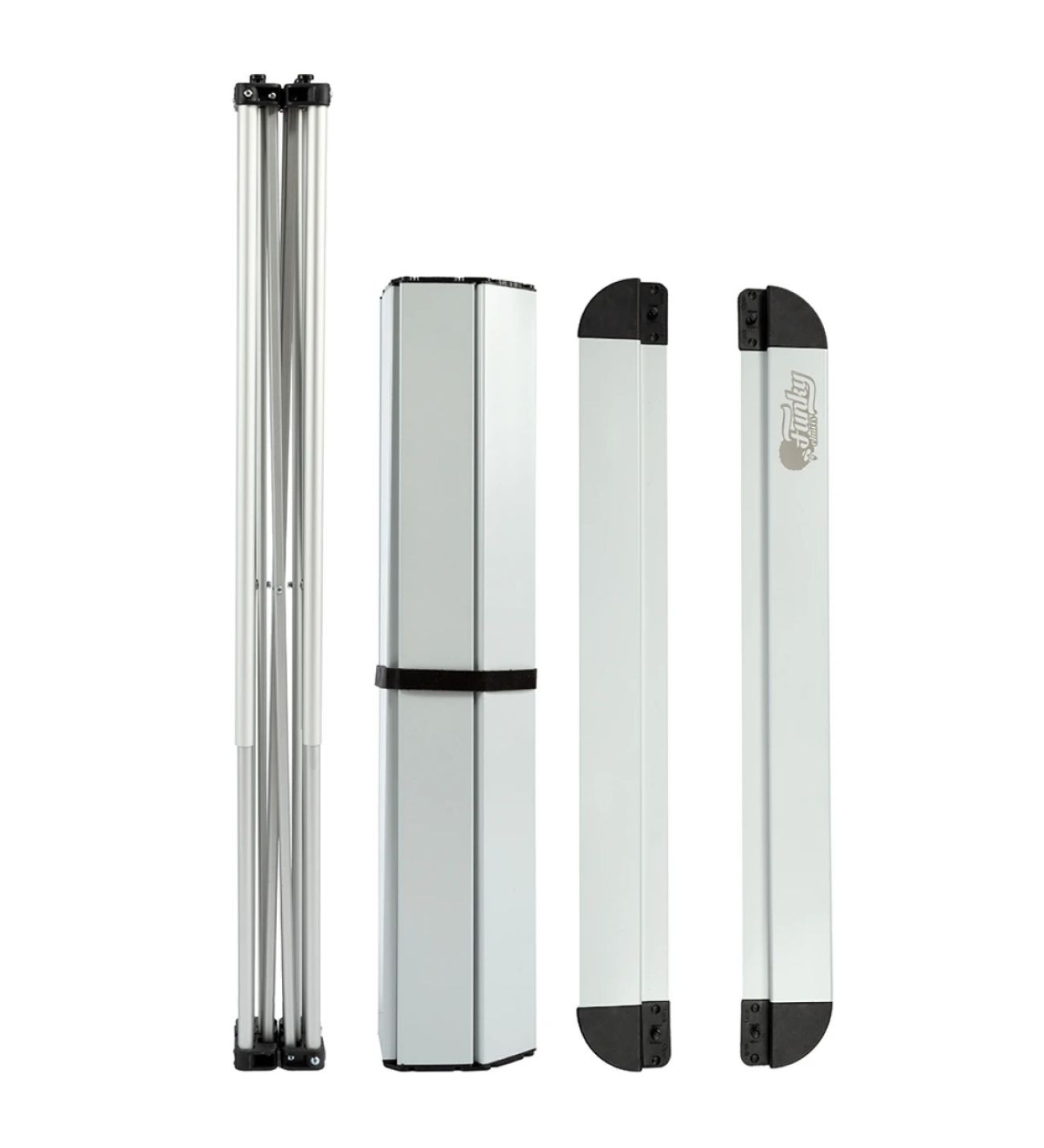 Titanium Katlanabilir Çantalı Alüminyum Kamp Ve Piknik Masası 68x68x58
