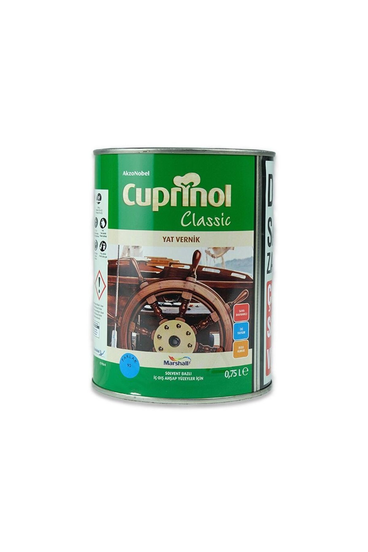 Cuprinol Ahşap Bakım Ürünü Yat Vernik Parlak 0,75 L