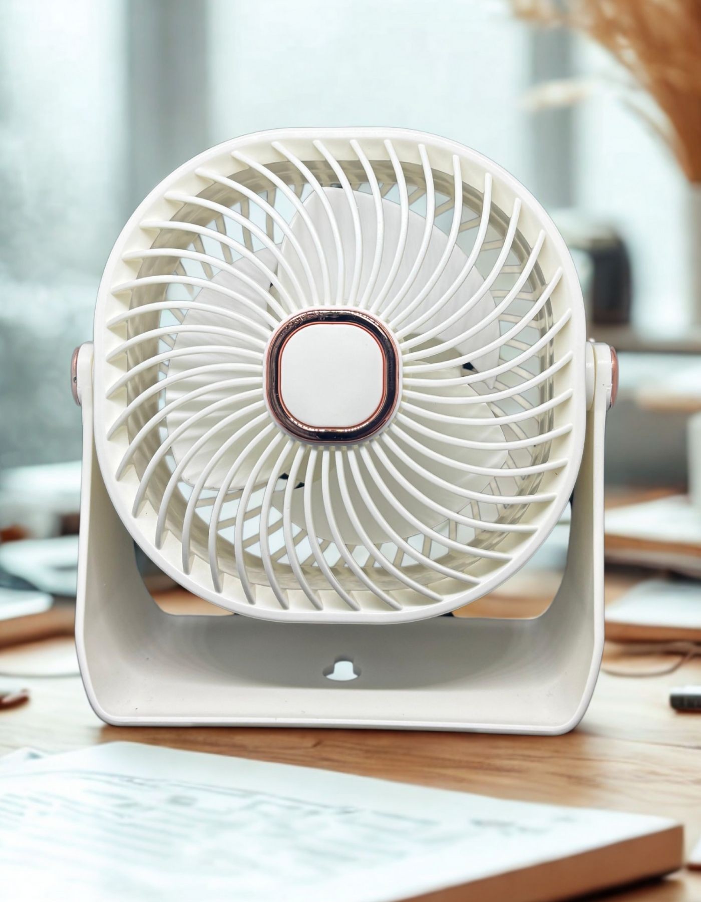 ZB112 Taşınabilir Masaüstü Beyaz Usb Fan