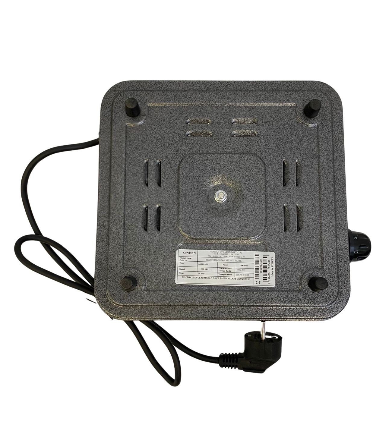 Elektrikli Tekli Pleyt Ocak 1500W