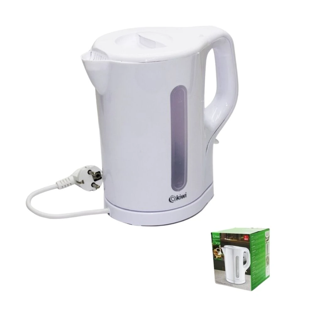 KK-3304 Plastik Kettle Su Isıtıcısı Beyaz 1.7lt