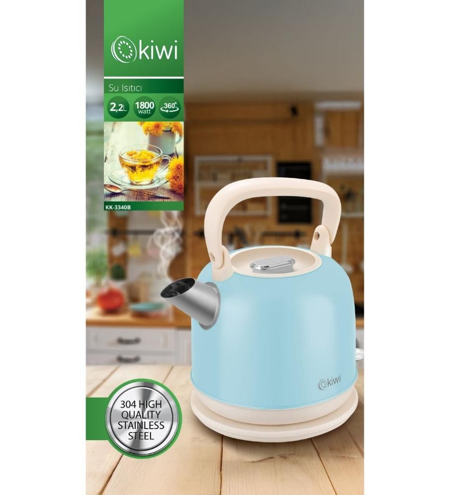 Su Isıtıcı Kettle Mavi
