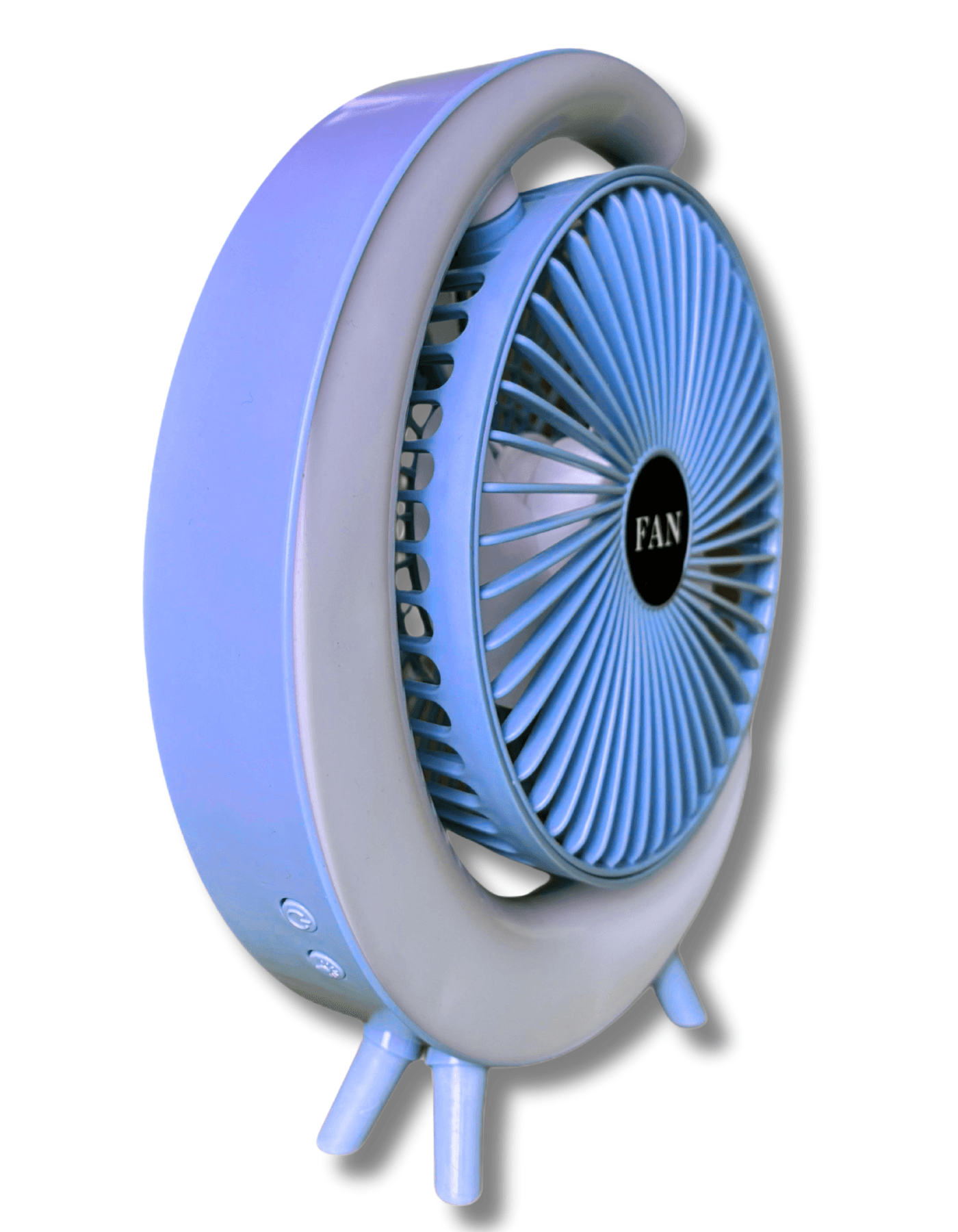 S24 Taşınabilir Masaüstü Mavi Usb Fan