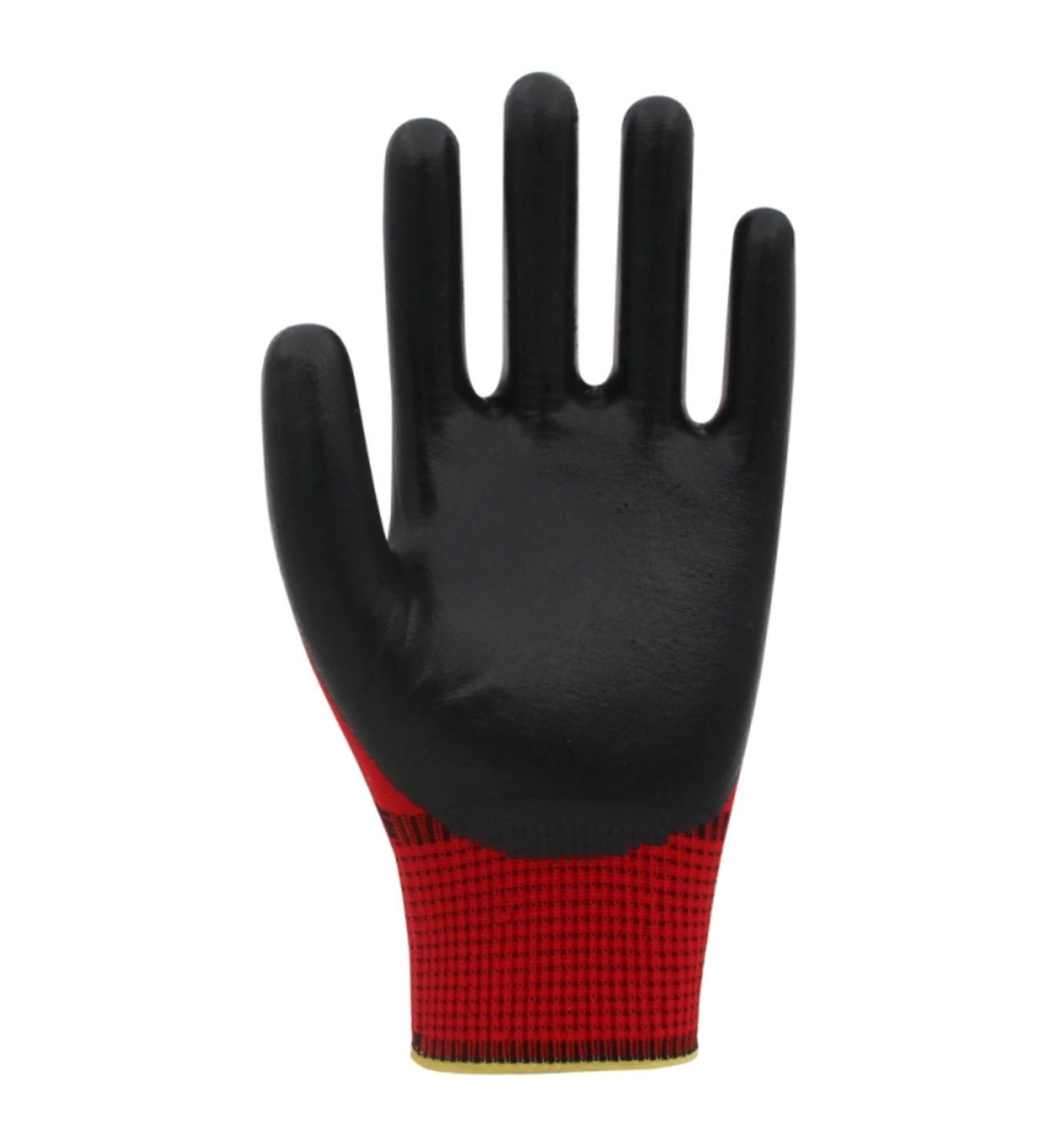 Pn5 No:9 Kırmızı Polyester Nitril Eldiven 12 Çift