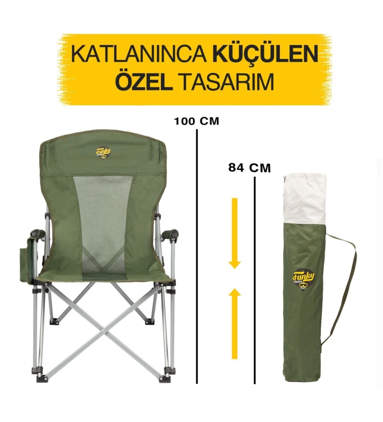 Big Small Katlanabilir Kamp Sandalyesi