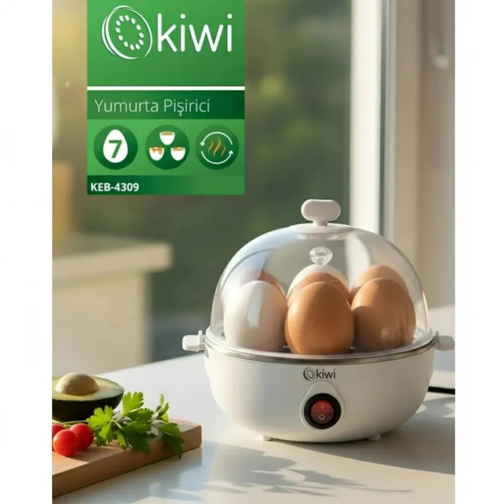 KEB-4309 7 Yumurtalık Yumurta Pişirici