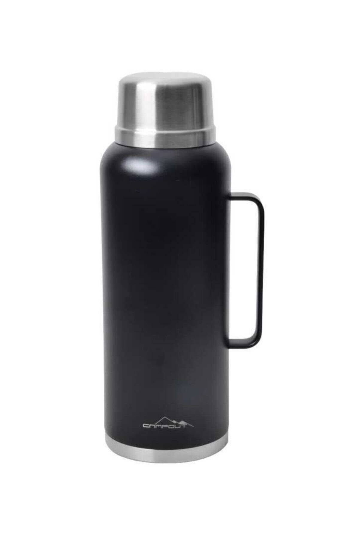 Campout Çift Katmanlı Termos Siyah 2600Ml