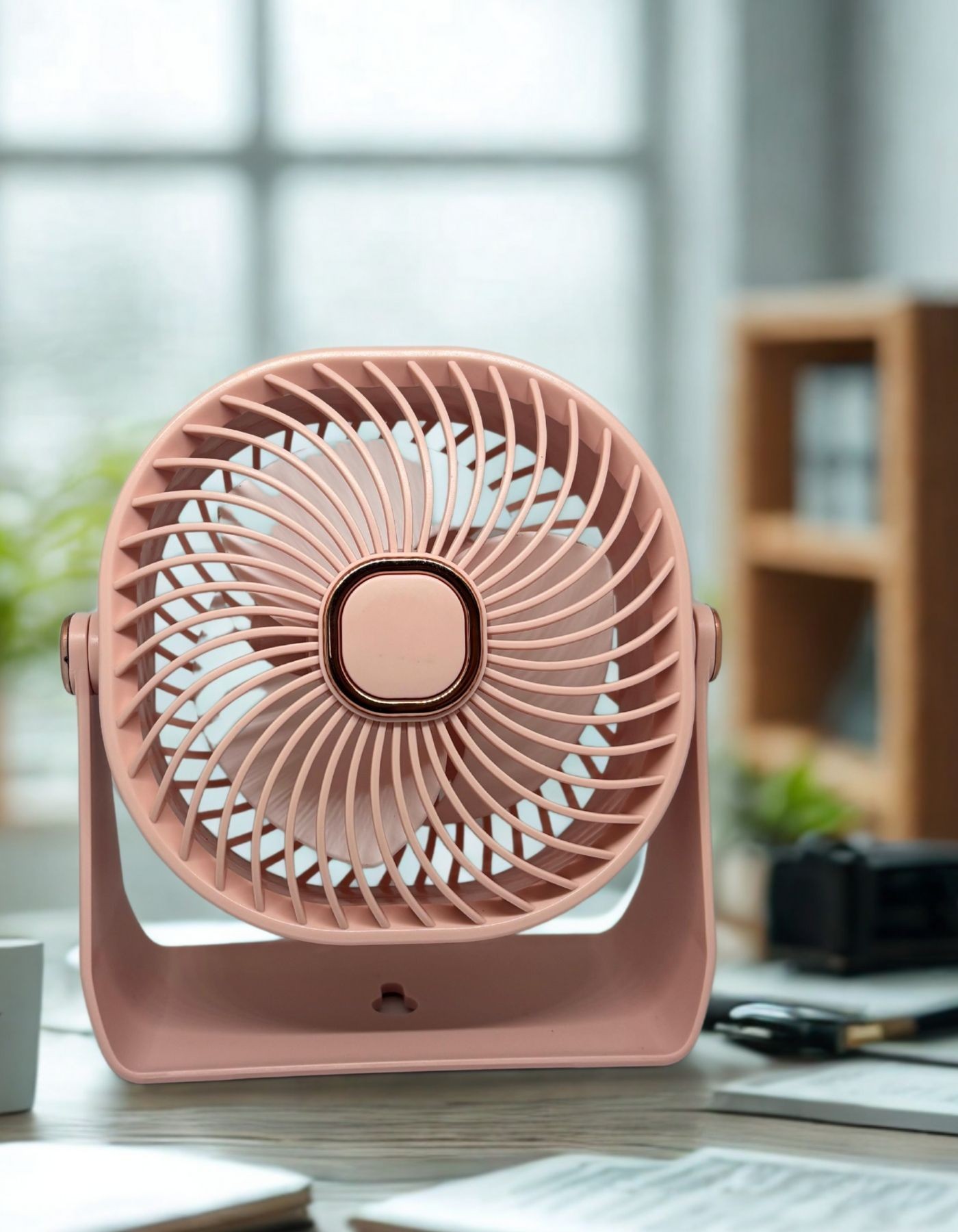ZB112 Taşınabilir Masaüstü Pembe Usb Fan