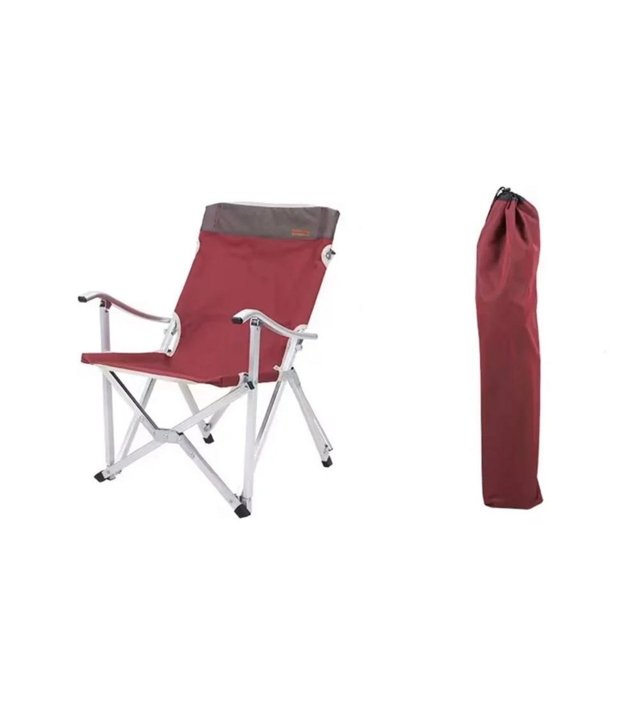 Dachuan Katlanır Kamp Sandalyesi Bordo (Çocuk)