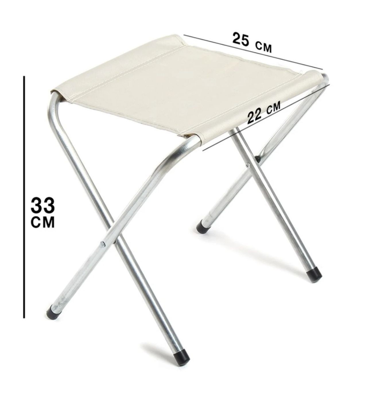 Katlanabilir Tabure 2'li Set