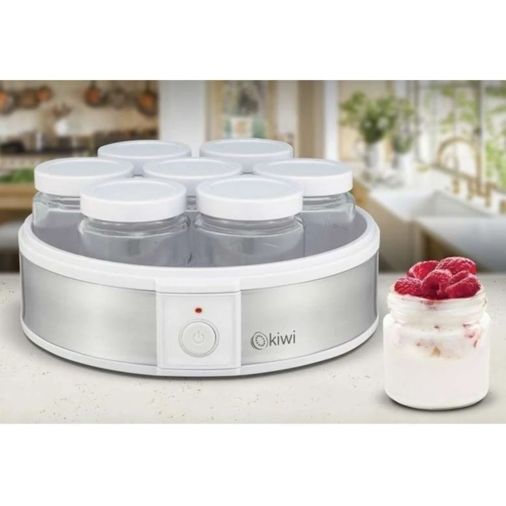 KYM-7211 Yoğurt Yapma Makinesi Paslanmaz Çelik Cam Kavanoz