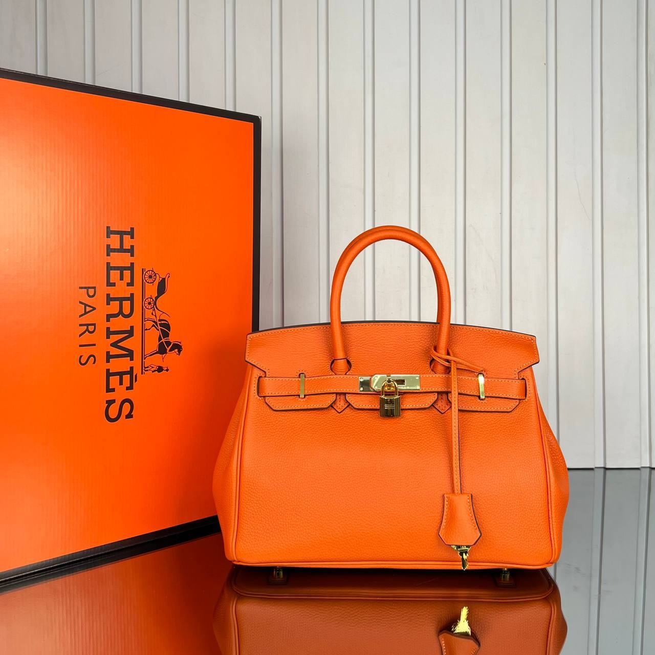 Picture of Birkin Bag 30  - Orange