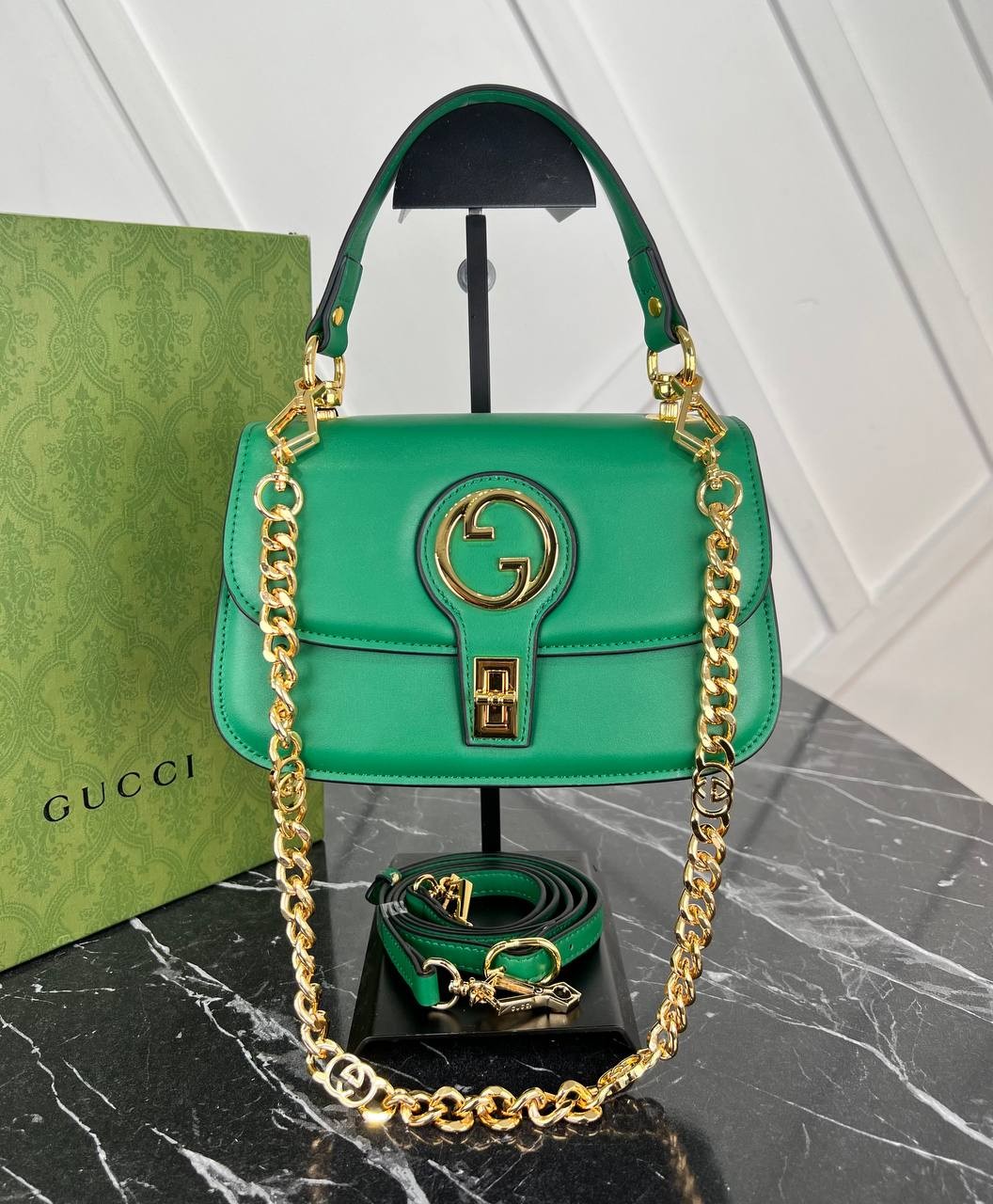 Picture of Blondie Top Handle Bag - Green