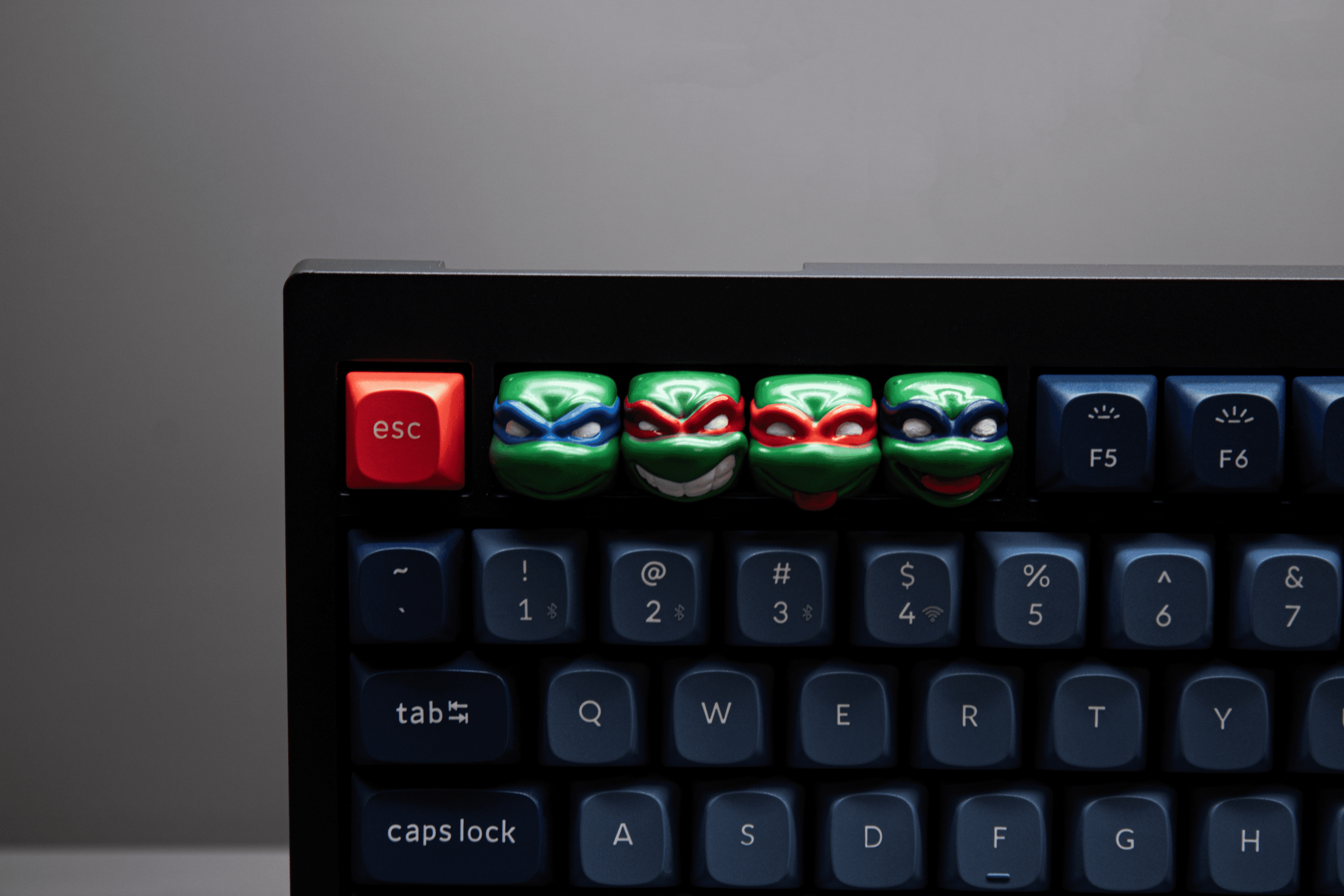 TMNT Ninja Kaplumbağalar 4'lü Set Keycap