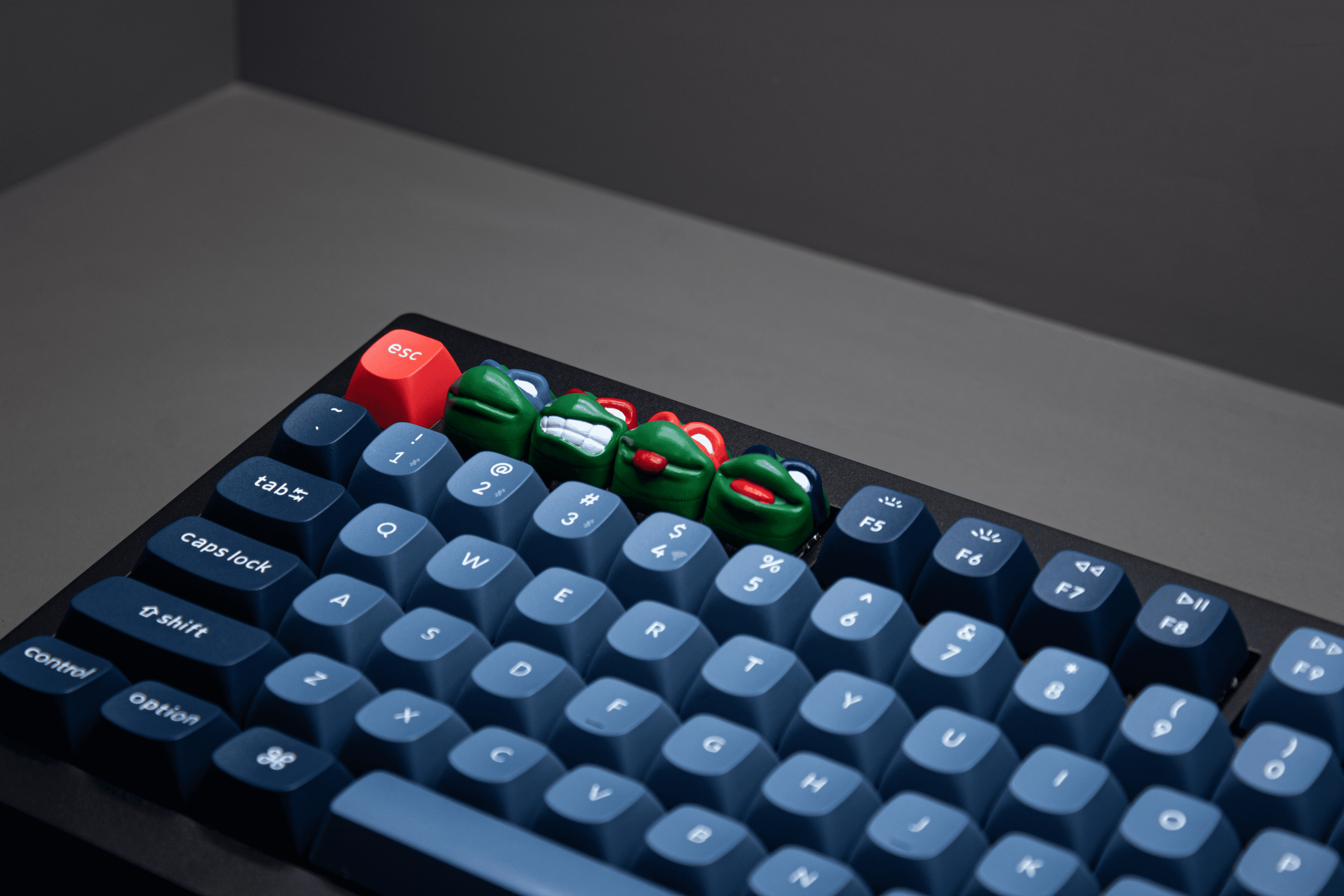 TMNT Ninja Kaplumbağalar 4'lü Set Keycap