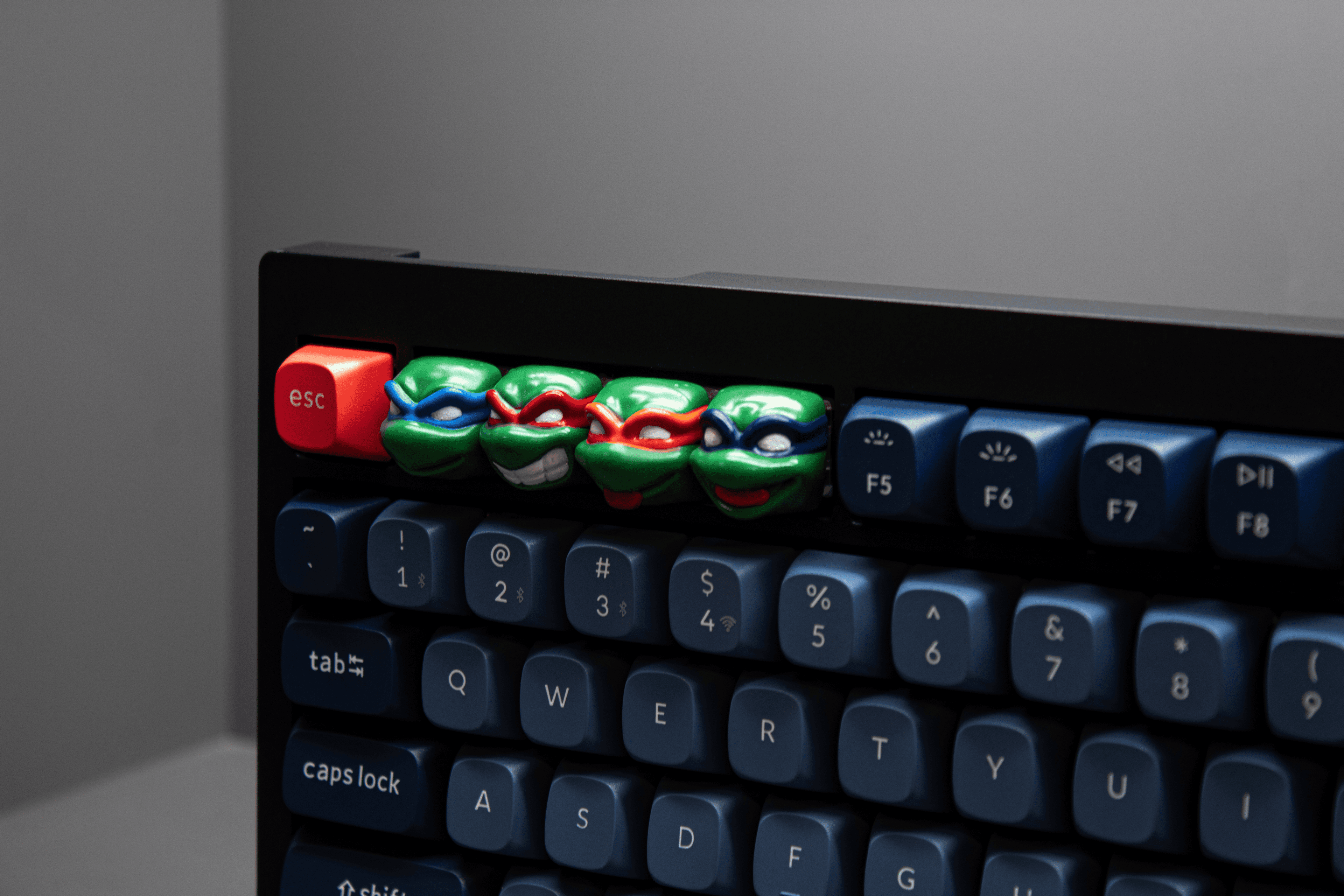 TMNT Ninja Kaplumbağalar 4'lü Set Keycap