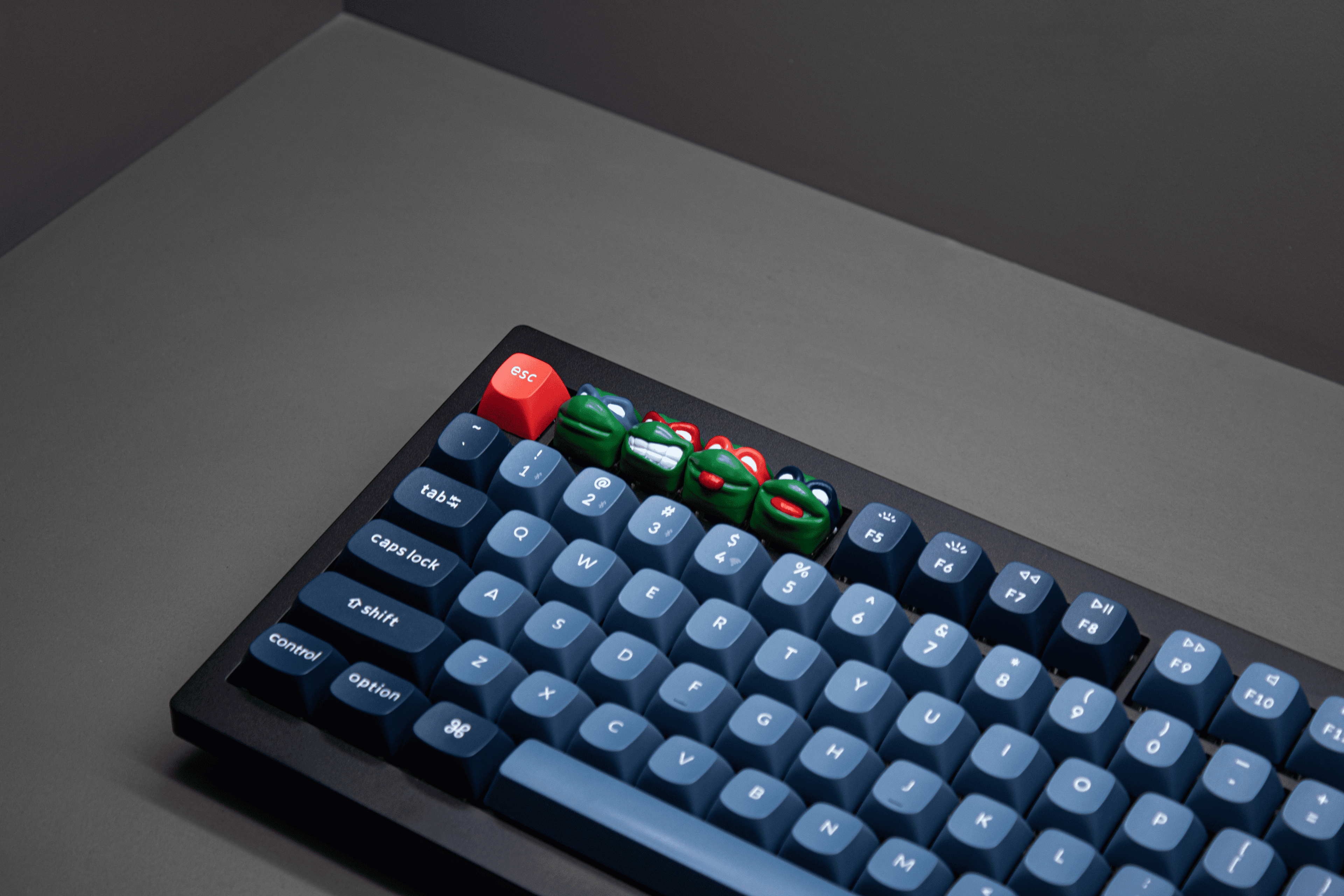 TMNT Ninja Kaplumbağalar 4'lü Set Keycap