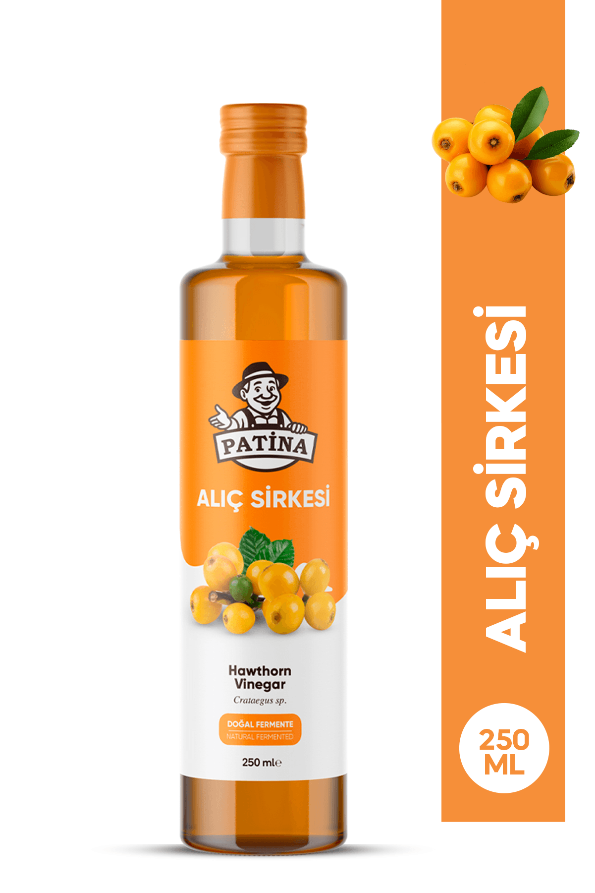 Doğal Fermantasyon Alıç Sirkesi - 250 ML