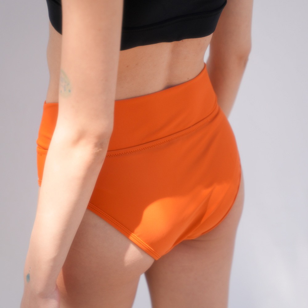 Pedkini Turuncu Süper Emici Regl Bikinisi