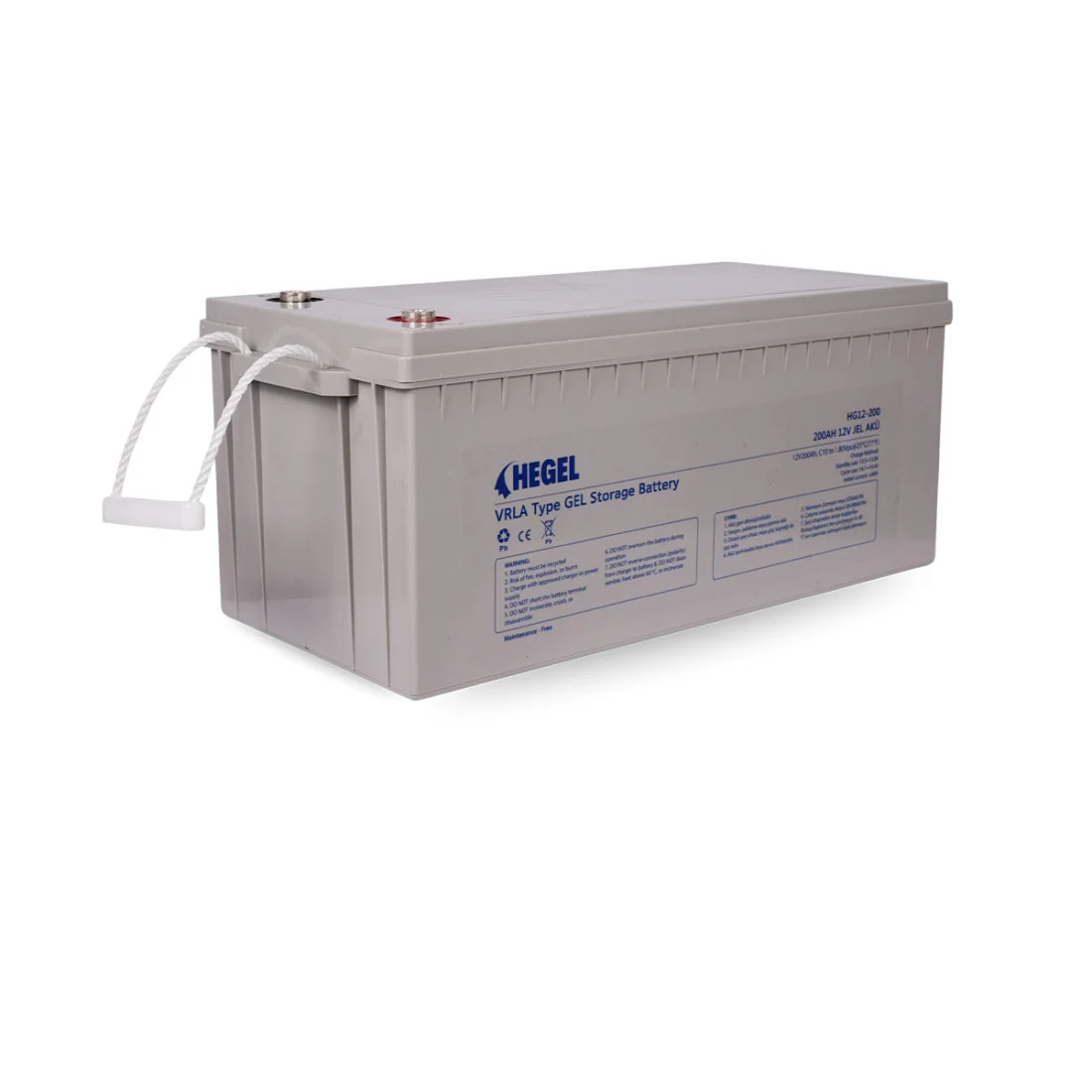 12V 200 Ah Jel Akü