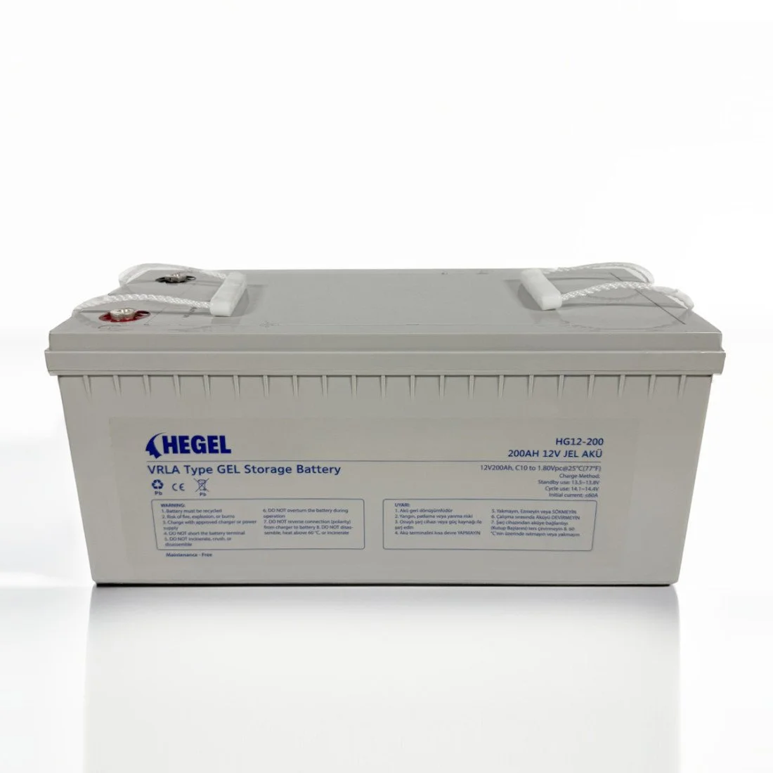 12V 200 Ah Jel Akü